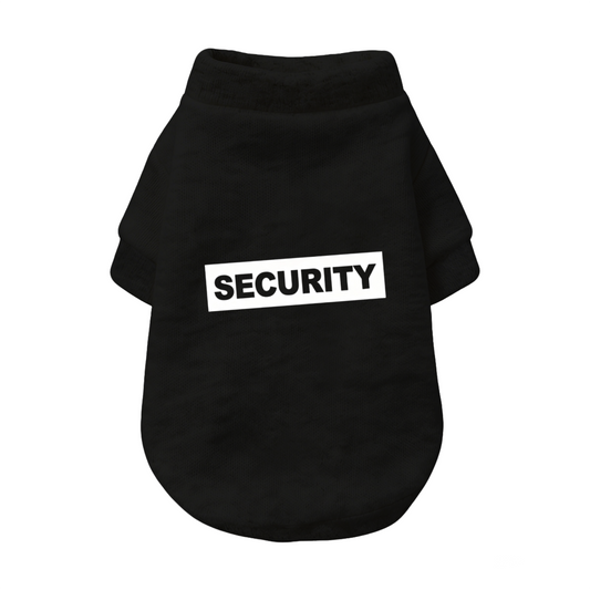 SECURITY Cool Letter Pet Cardigan Sweater