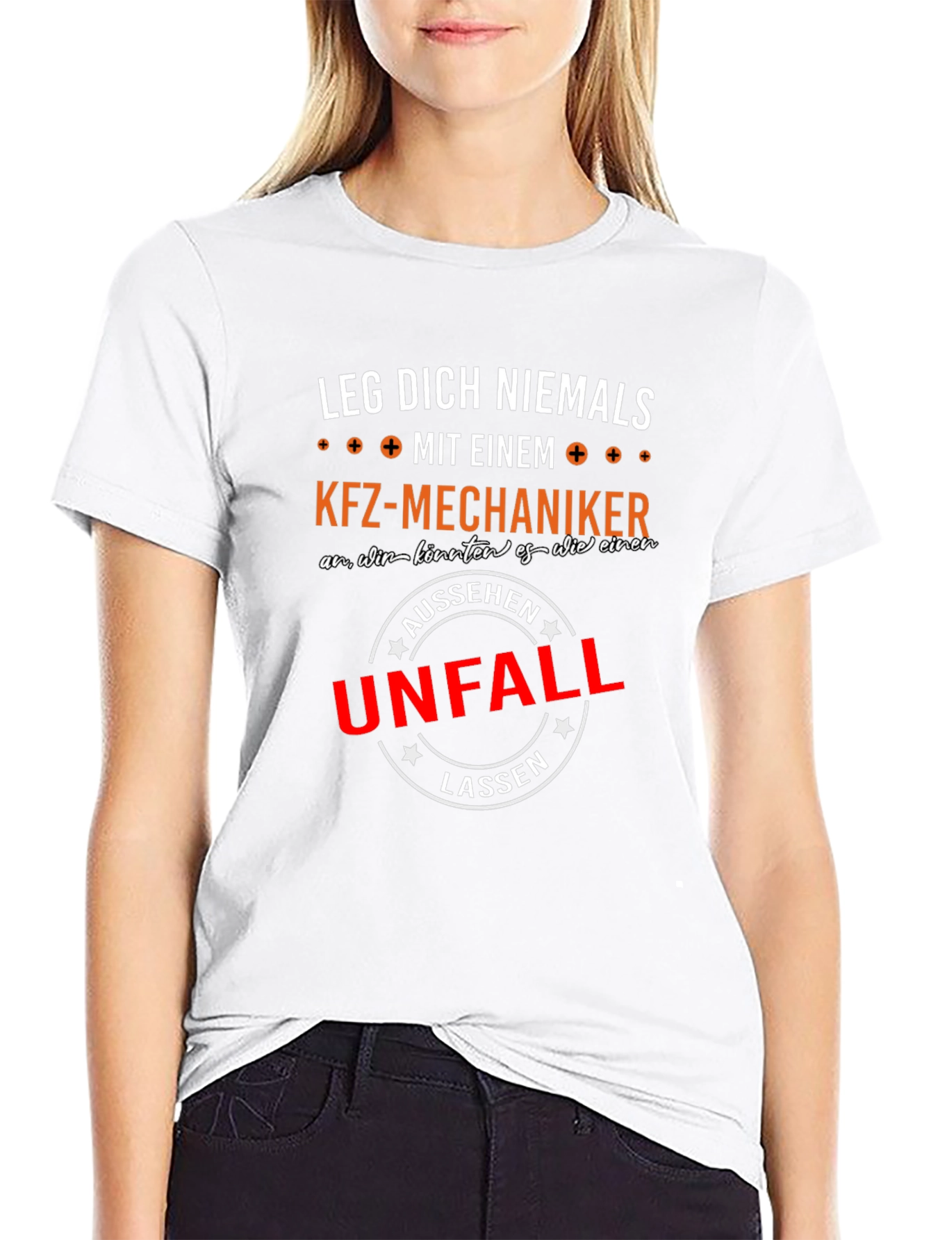 Mechanic Warning T-Shirt - Funny German Saying