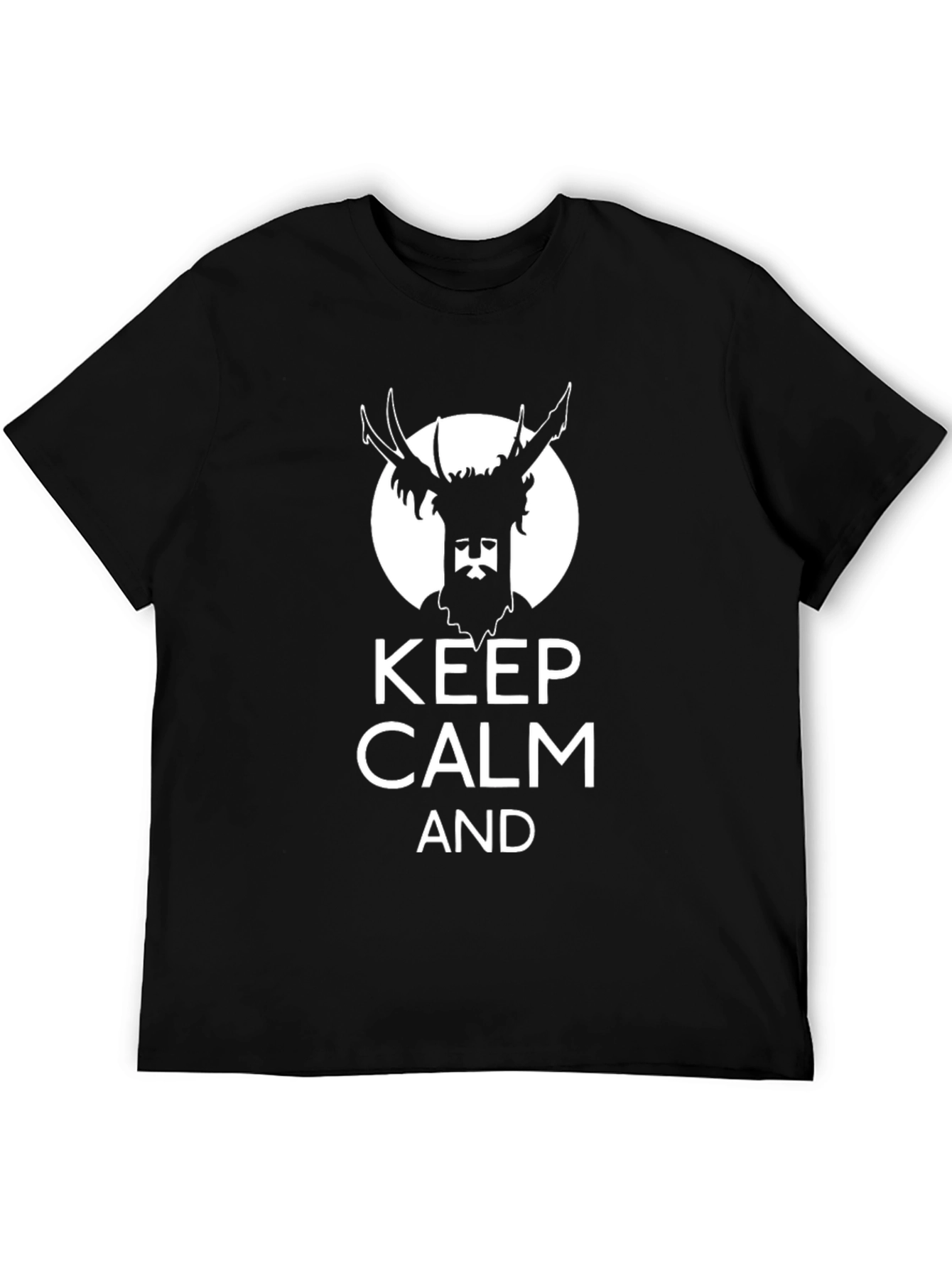 Keep Calm Halloween Antler T-Shirt