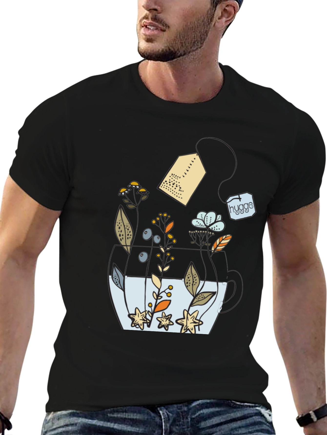 Cozy Tea Time Graphic T-Shirt