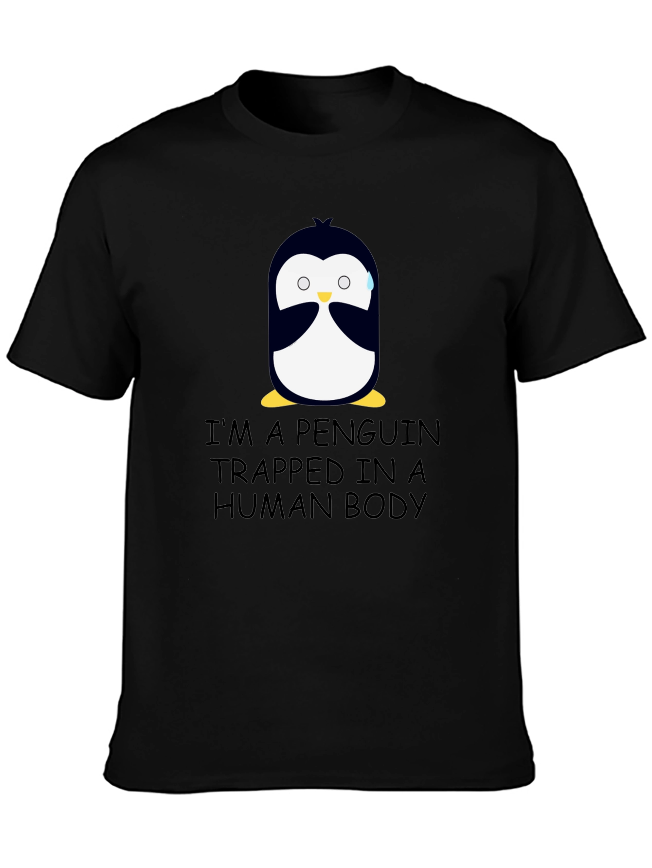 Penguin Trapped in Human Body T-Shirt