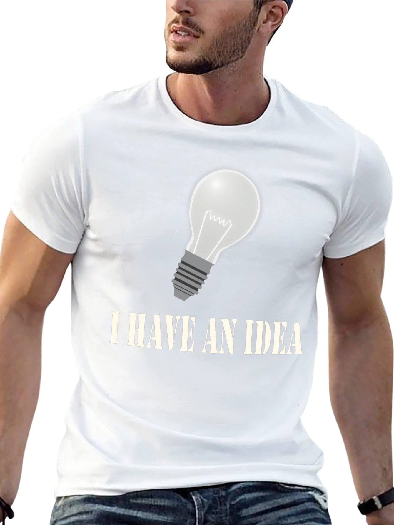 I Have An Idea Graphic T-Shirt - Novelty Design
