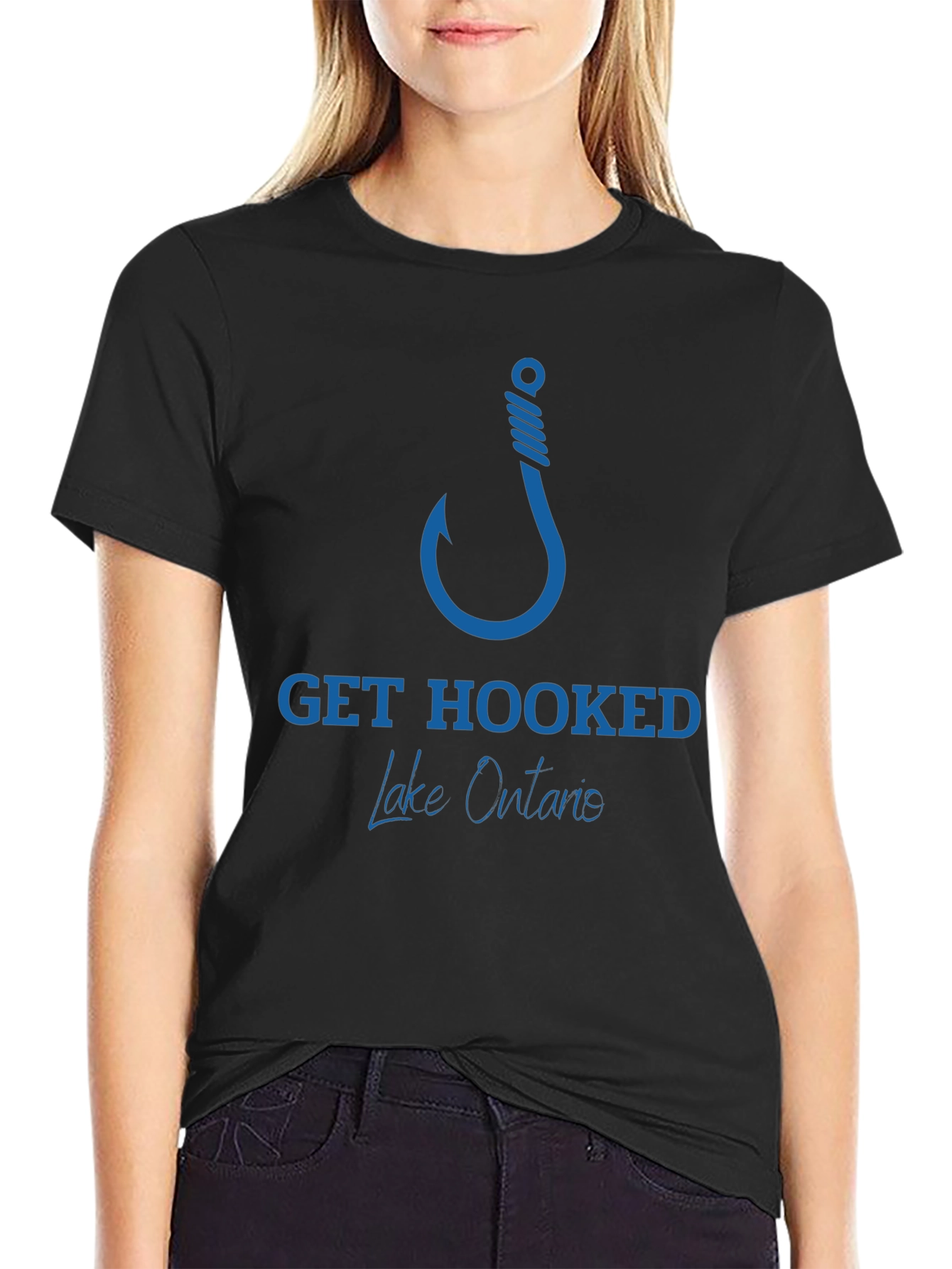 Get Hooked Lake Ontario T-Shirt