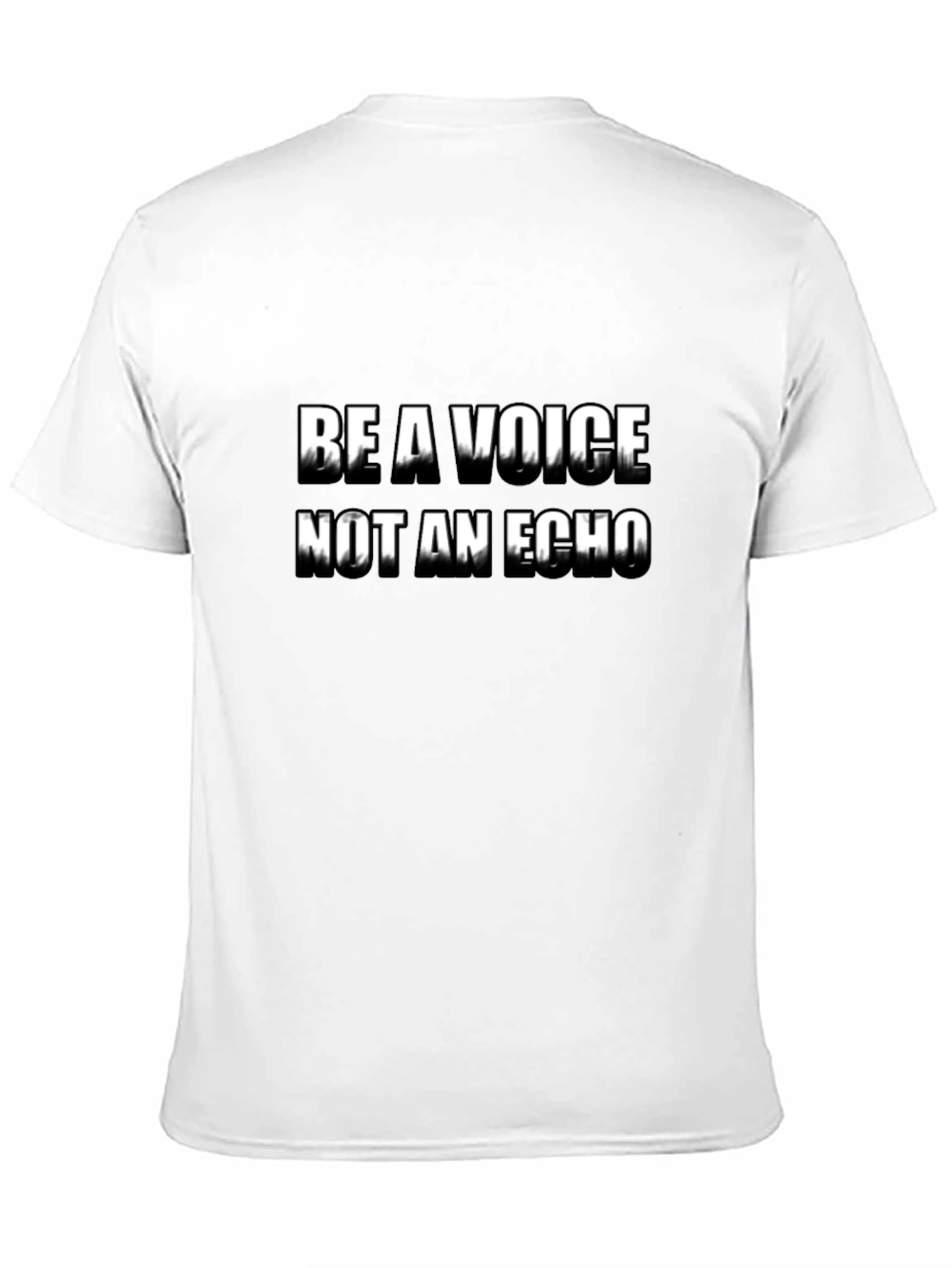 Be A Voice T-Shirt - Motivational Graphic Tee