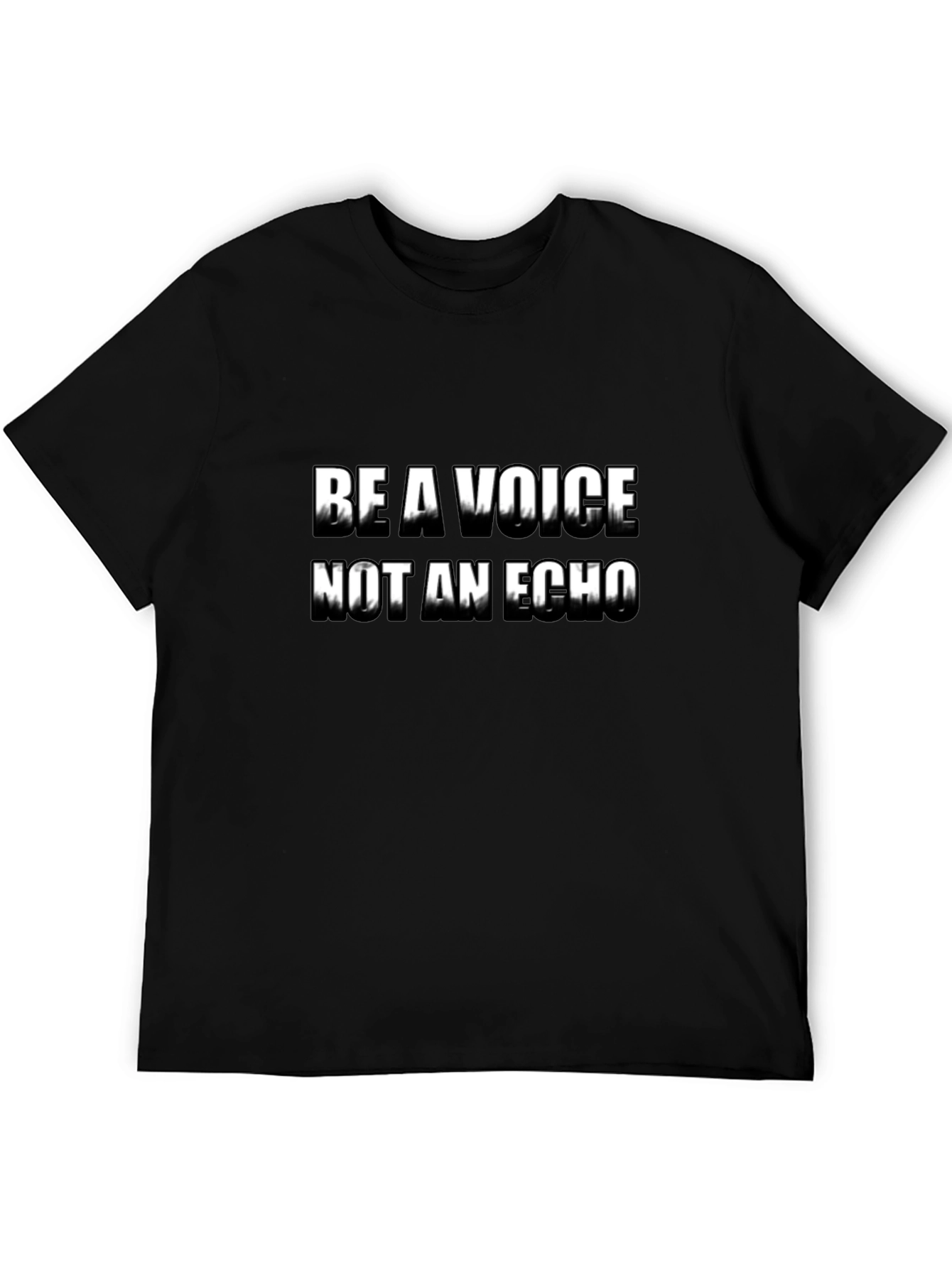 Be A Voice T-Shirt - Motivational Graphic Tee