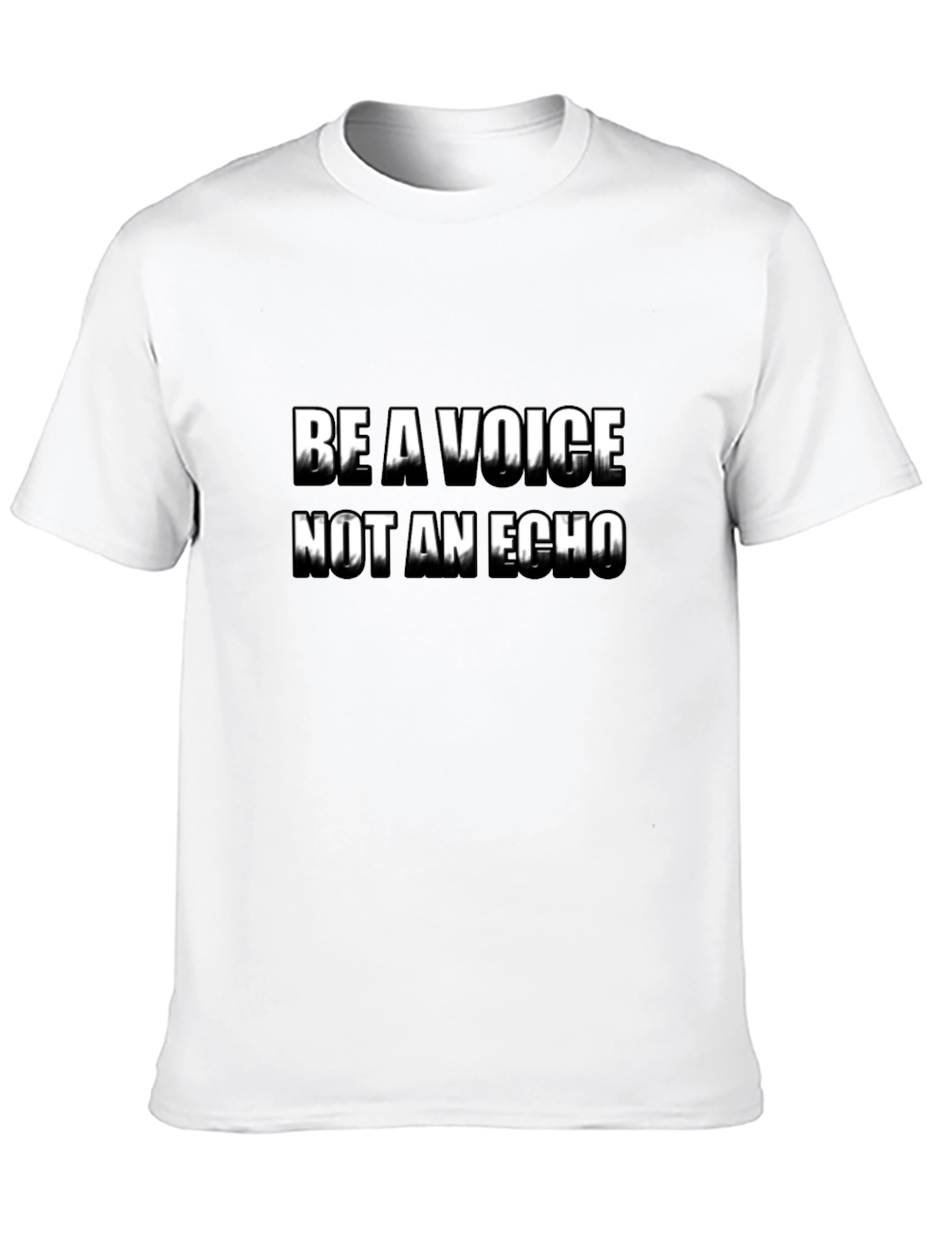 Be A Voice T-Shirt - Motivational Graphic Tee