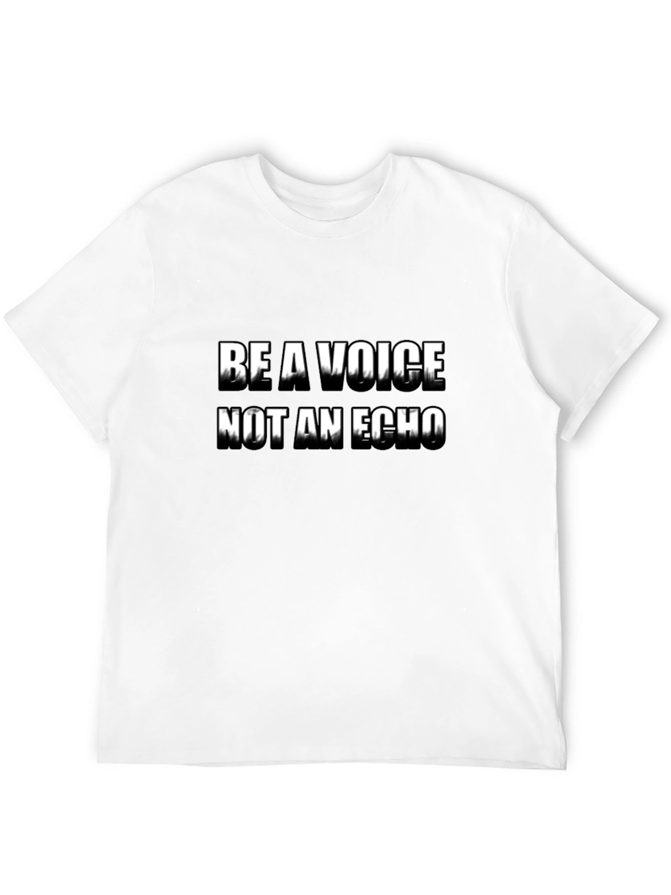 Be A Voice T-Shirt - Motivational Graphic Tee