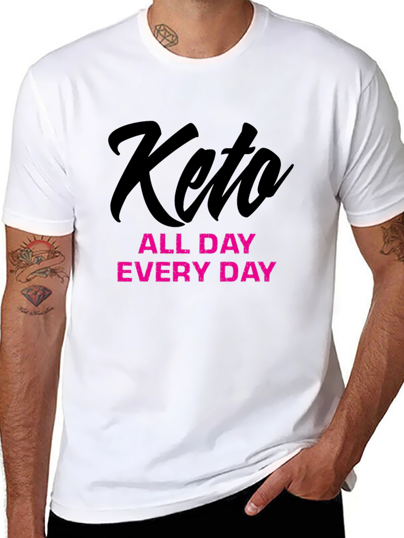 Keto All Day Every Day Graphic T-Shirt