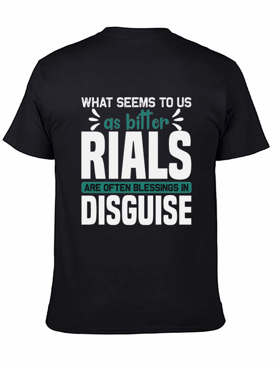 Inspirational Graphic Tee - Trials Are Blessings