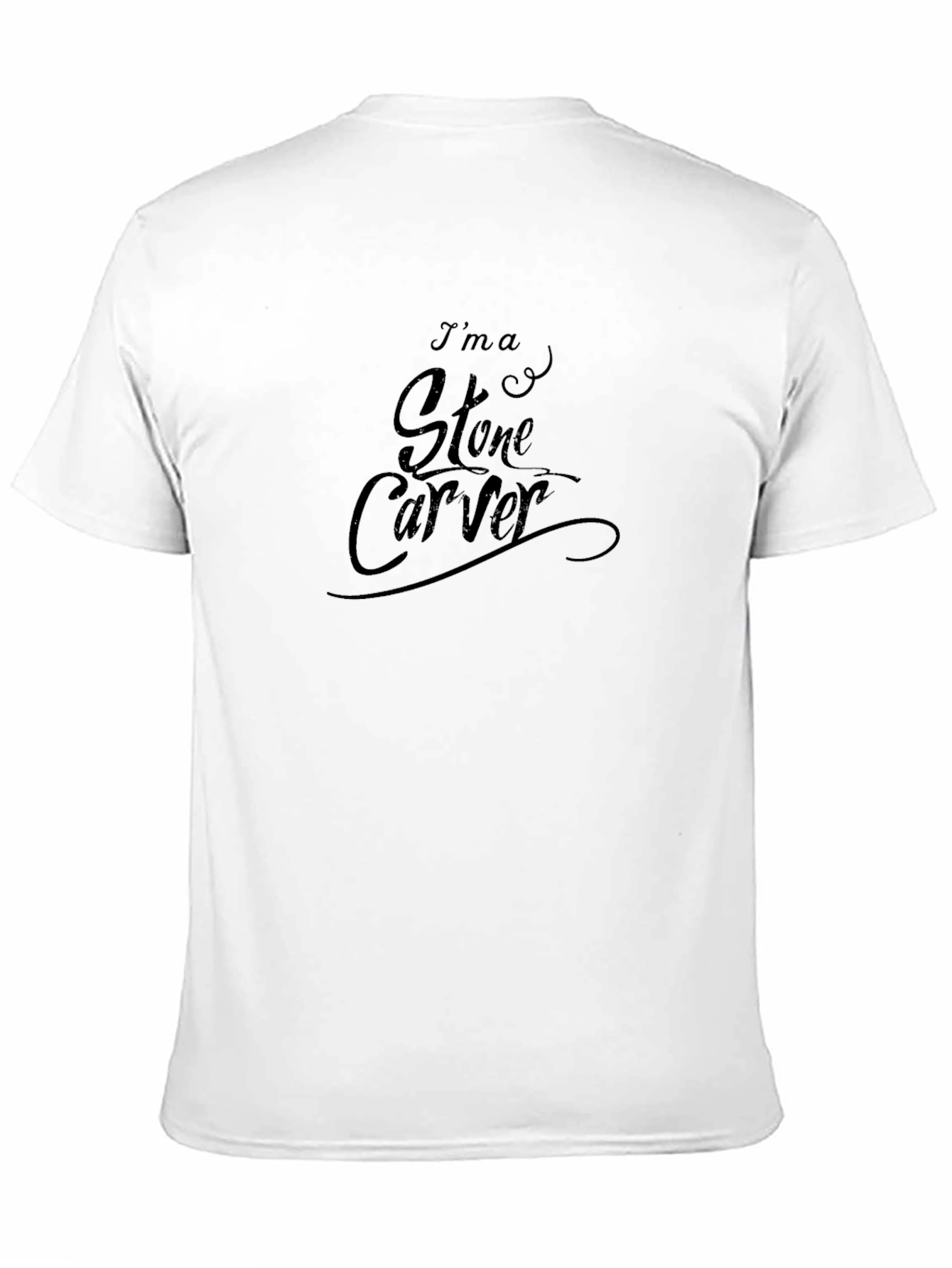Stone Carver Graphic Tee - Dark Humor T-Shirt