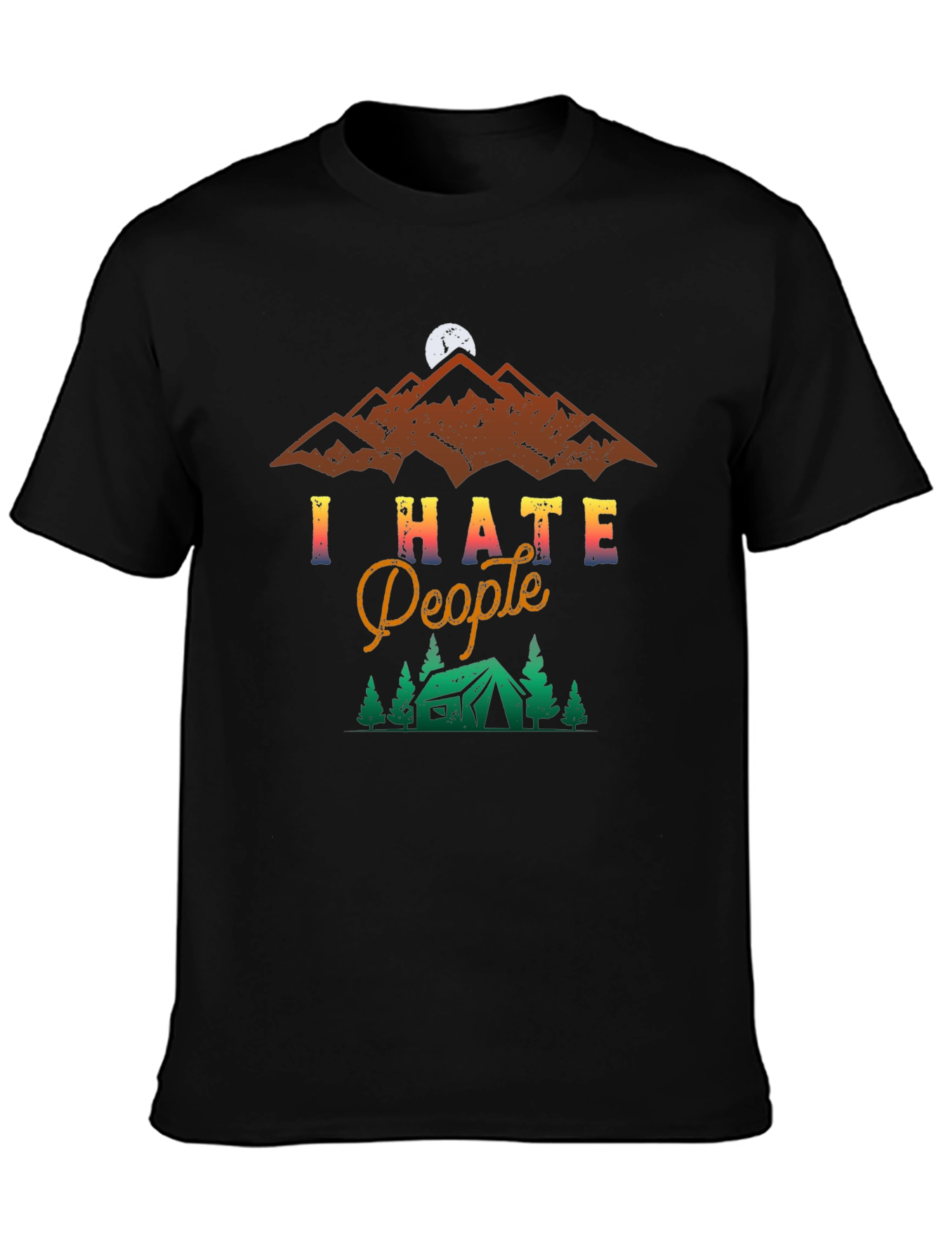 I Hate People Camping T-Shirt