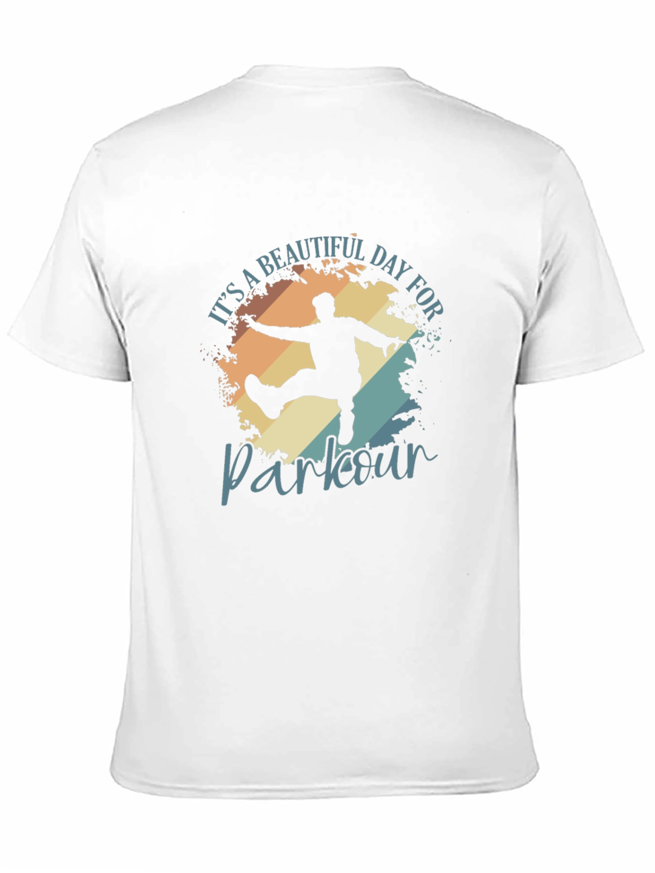Parkour Graphic T-Shirt - Black