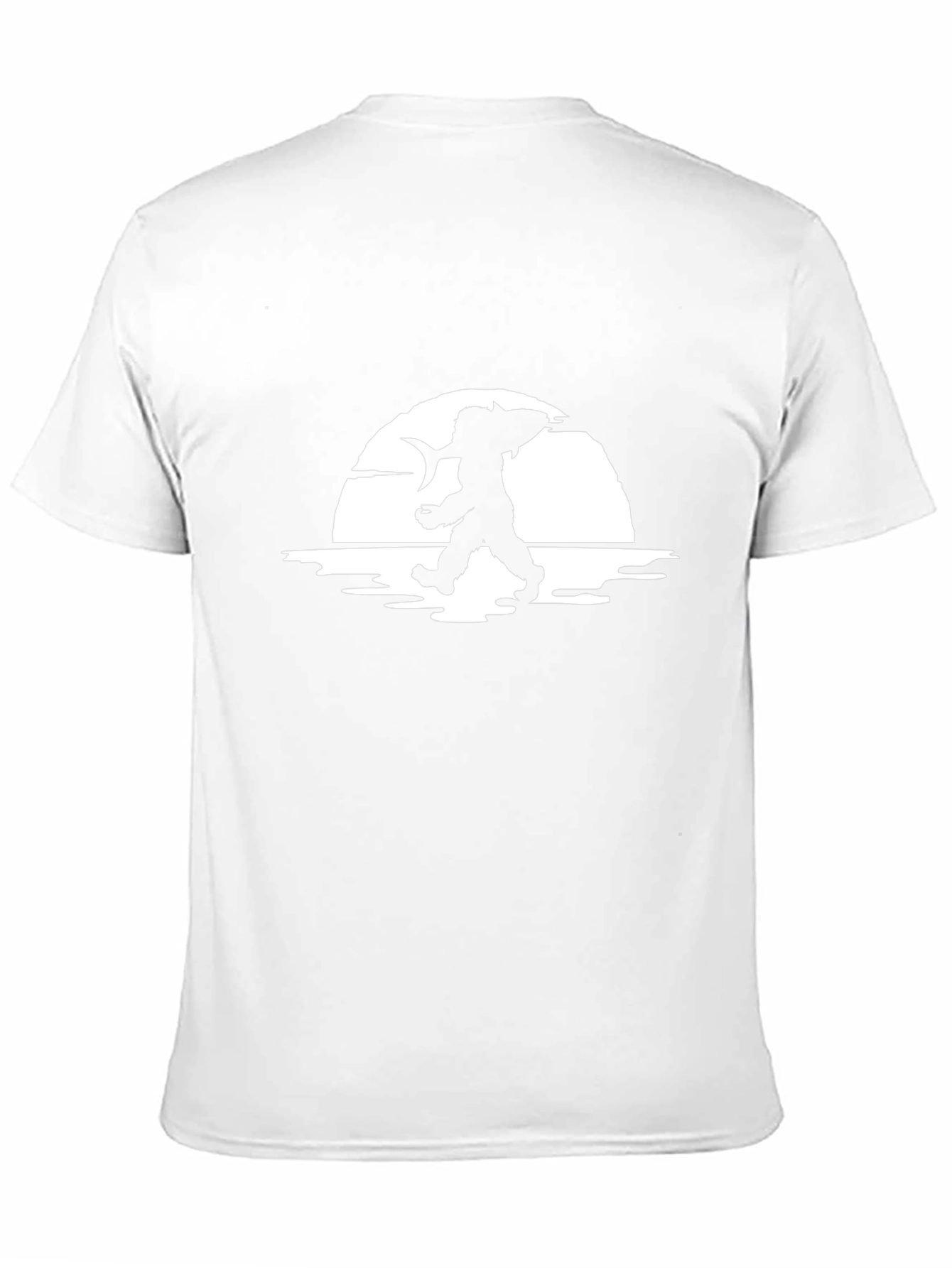 Fisherman Silhouette Graphic Tee