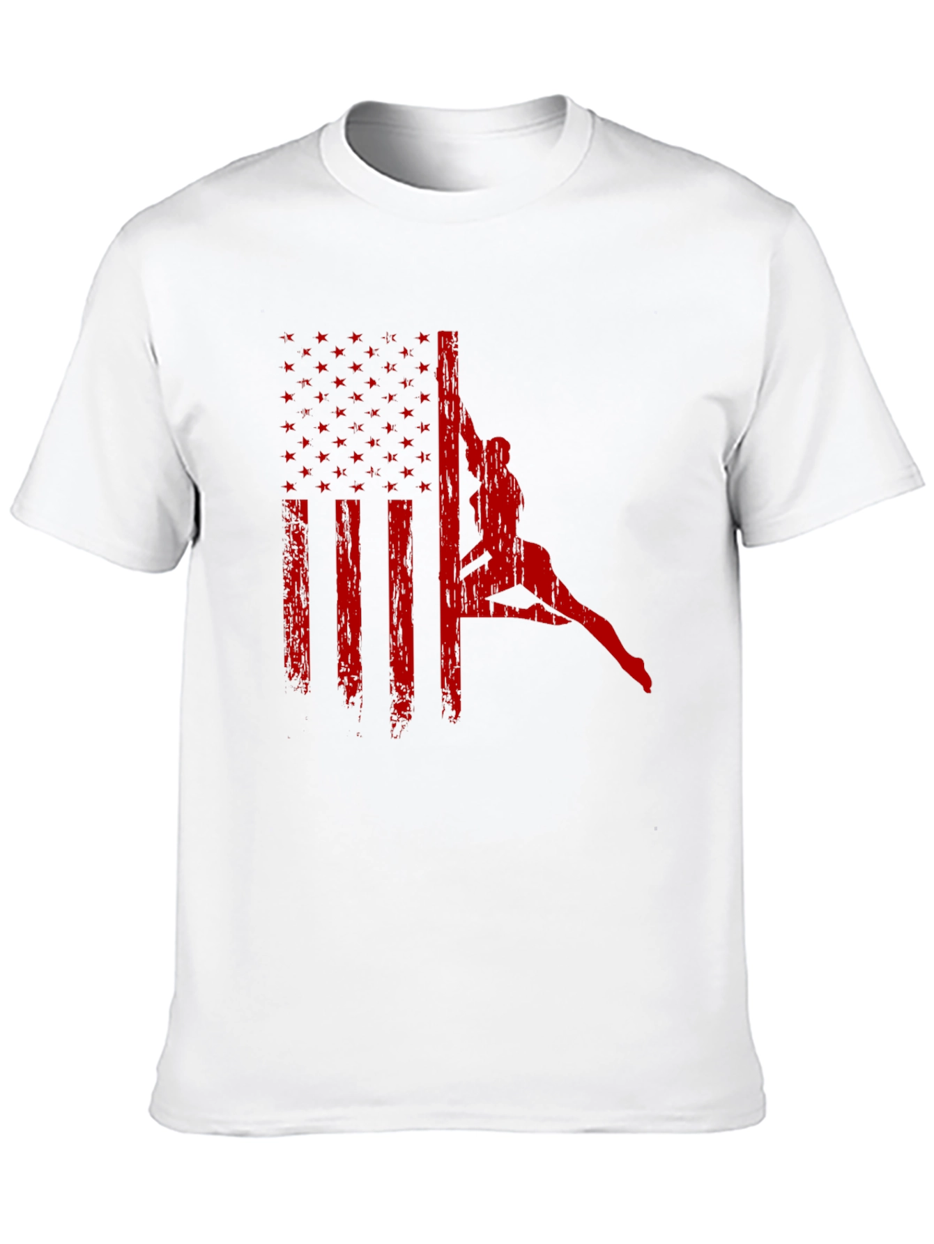 American Flag Pole Dance T-Shirt