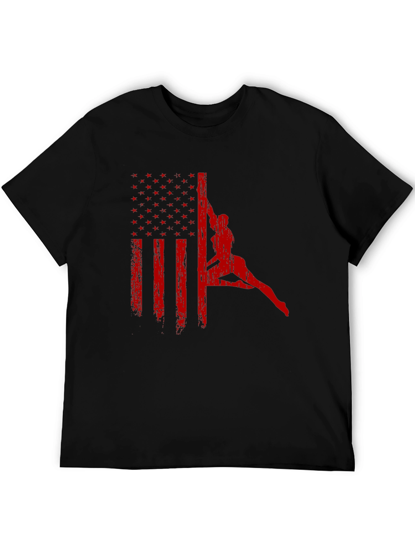 American Flag Pole Dance T-Shirt
