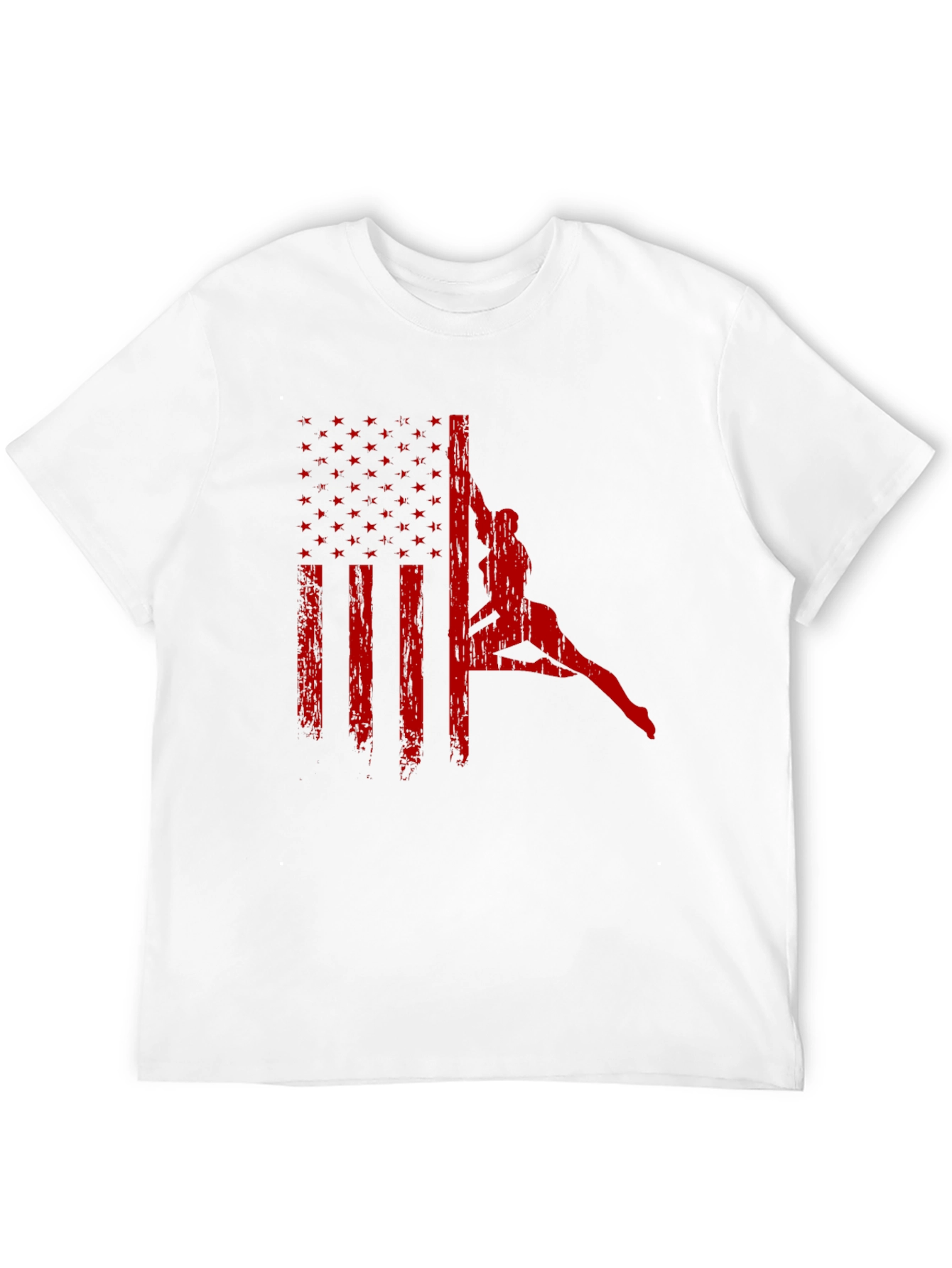 American Flag Pole Dance T-Shirt