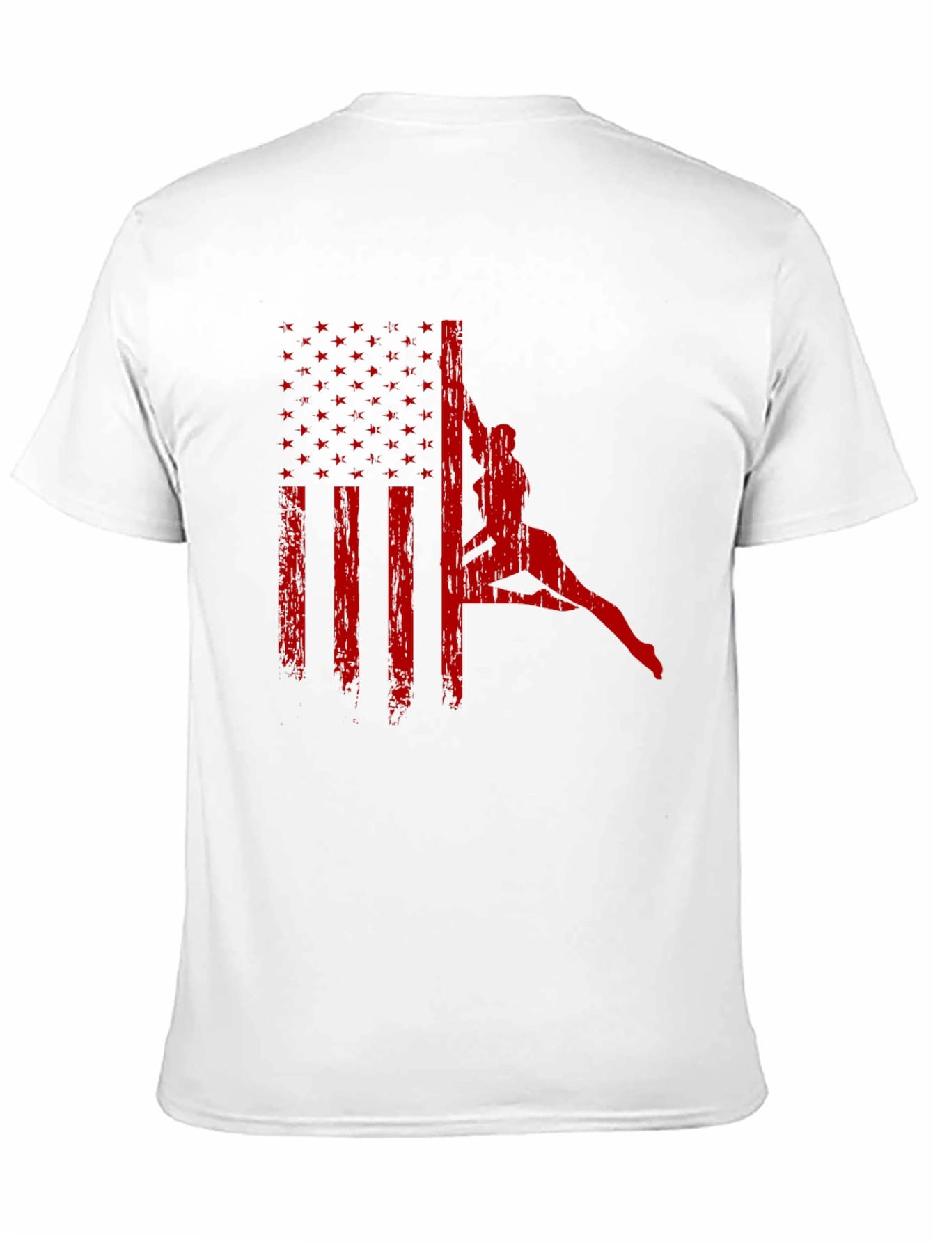 American Flag Pole Dance T-Shirt