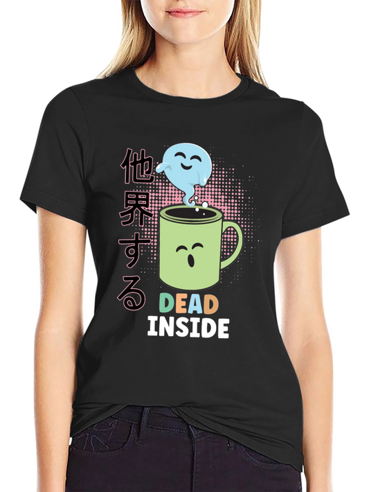 Dead Inside Ghost Coffee Mug T-Shirt