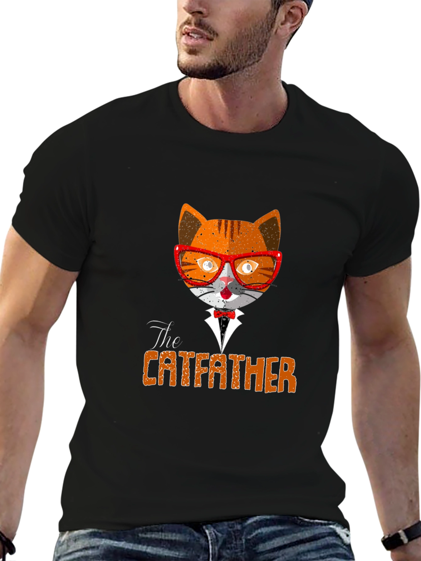The Catfather T-Shirt - Funny Cat Lover Gift