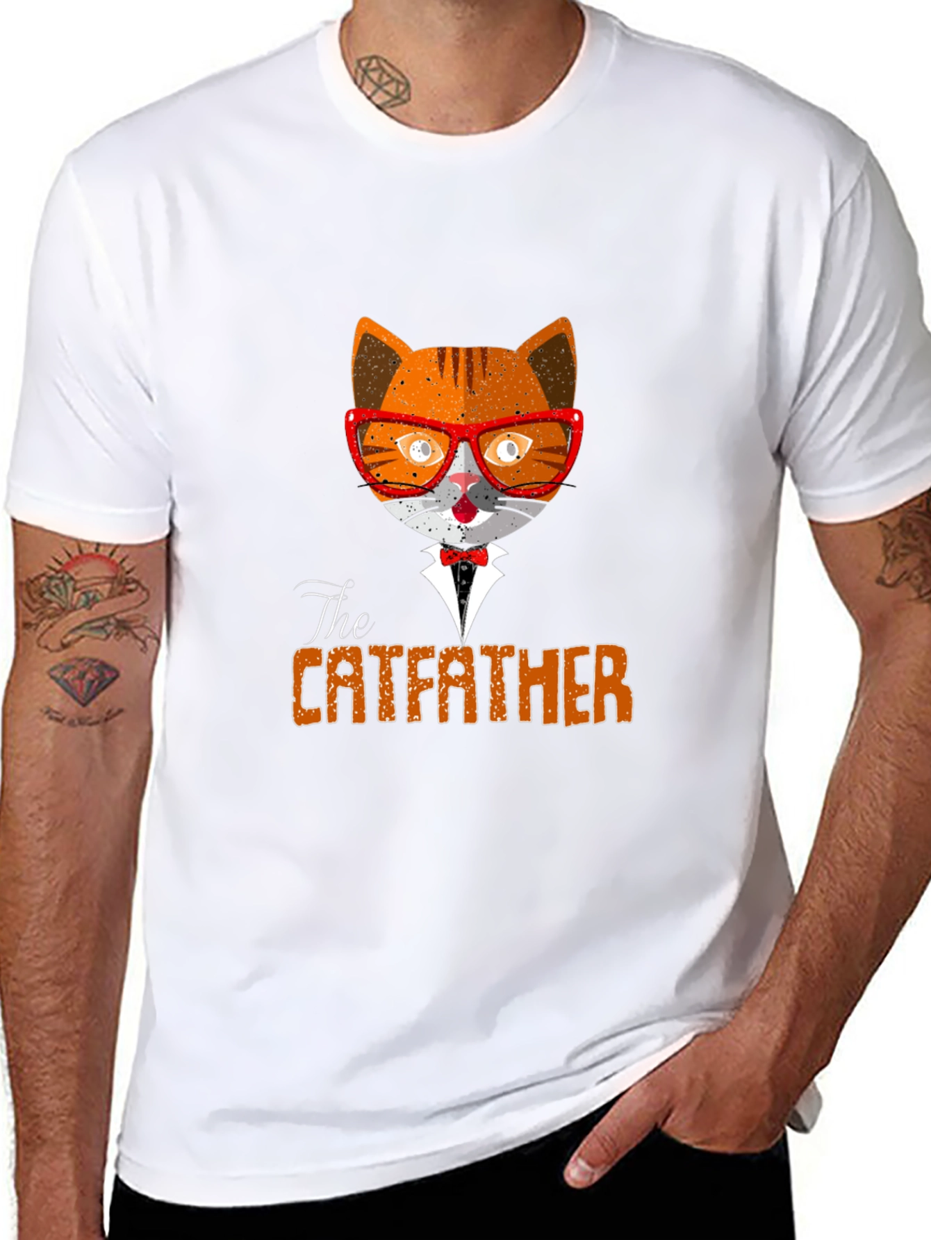 The Catfather T-Shirt - Funny Cat Lover Gift