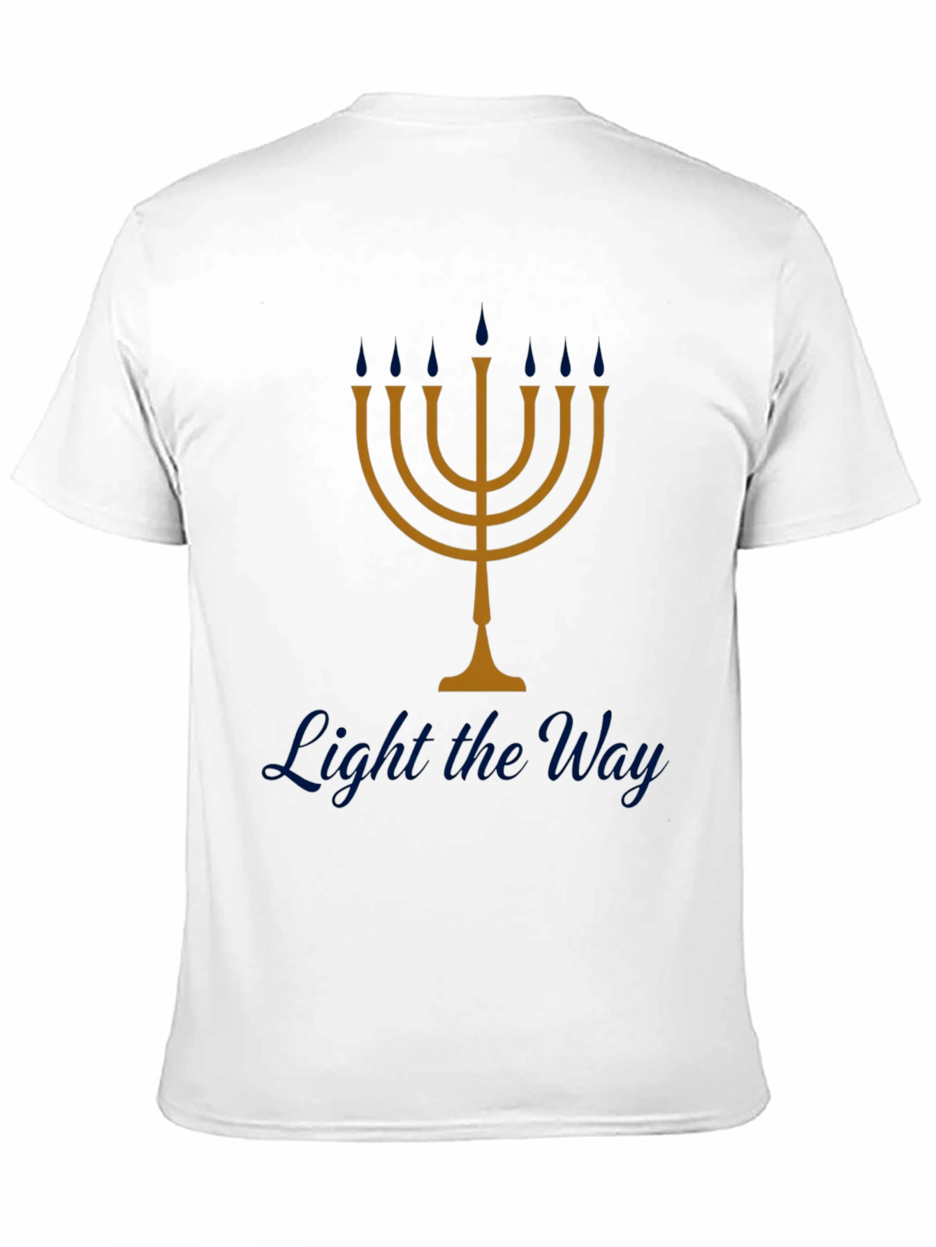 Menorah T-Shirt - Light the Way