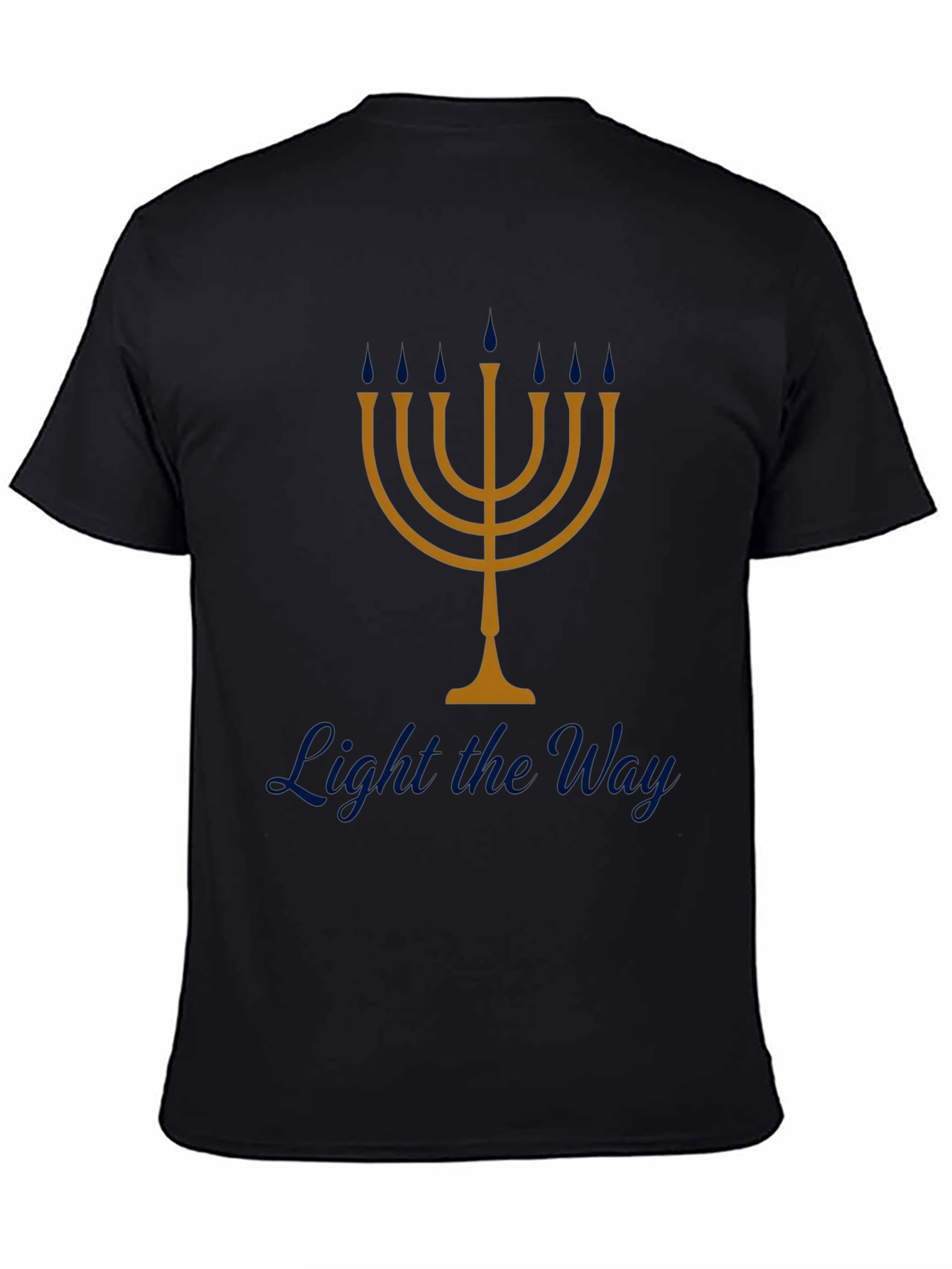 Menorah T-Shirt - Light the Way
