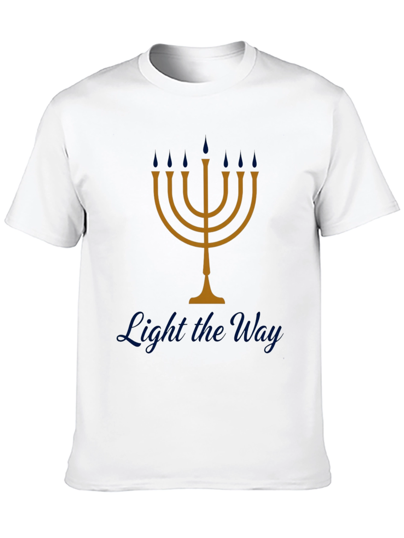 Menorah T-Shirt - Light the Way