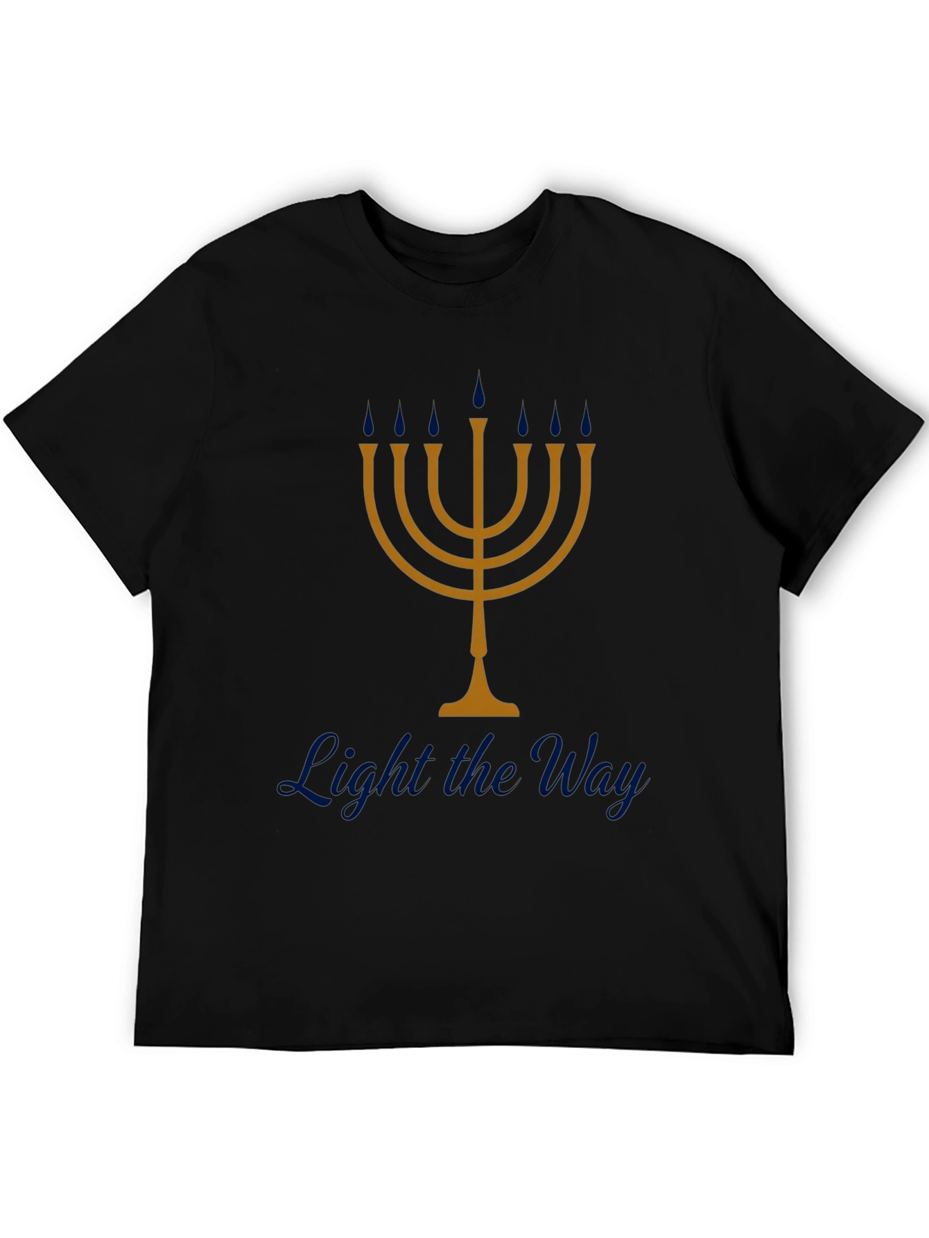Menorah T-Shirt - Light the Way