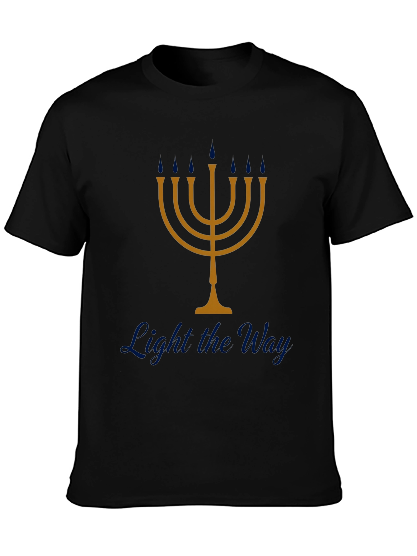 Menorah T-Shirt - Light the Way