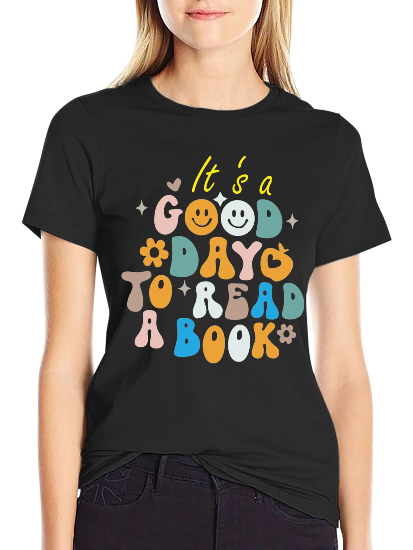 Good Day to Read Book T-Shirt Cute & Comfy