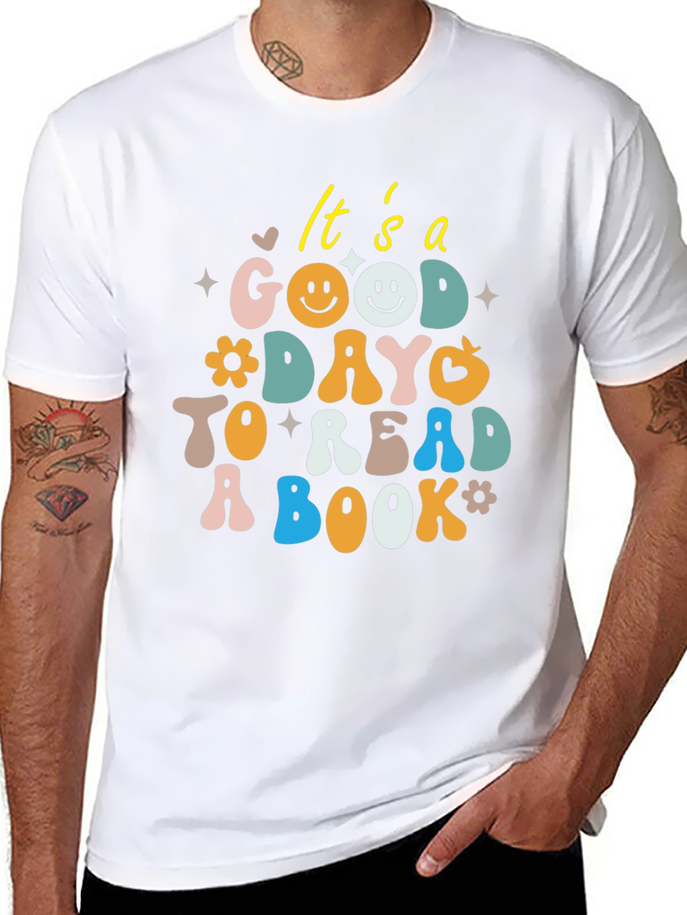 Good Day to Read Book T-Shirt Cute & Comfy