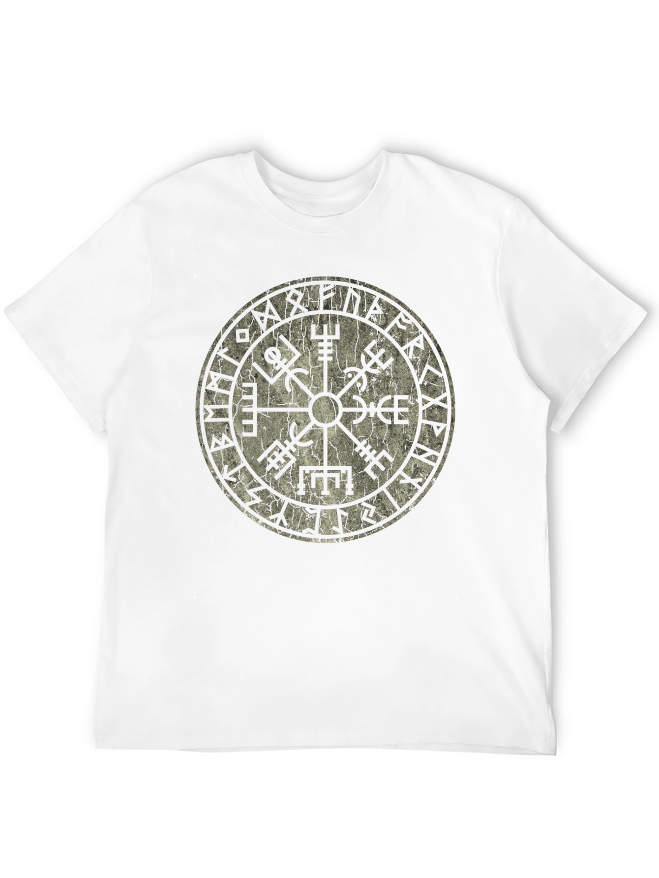 Vegvisir Compass Viking Runes T-Shirt
