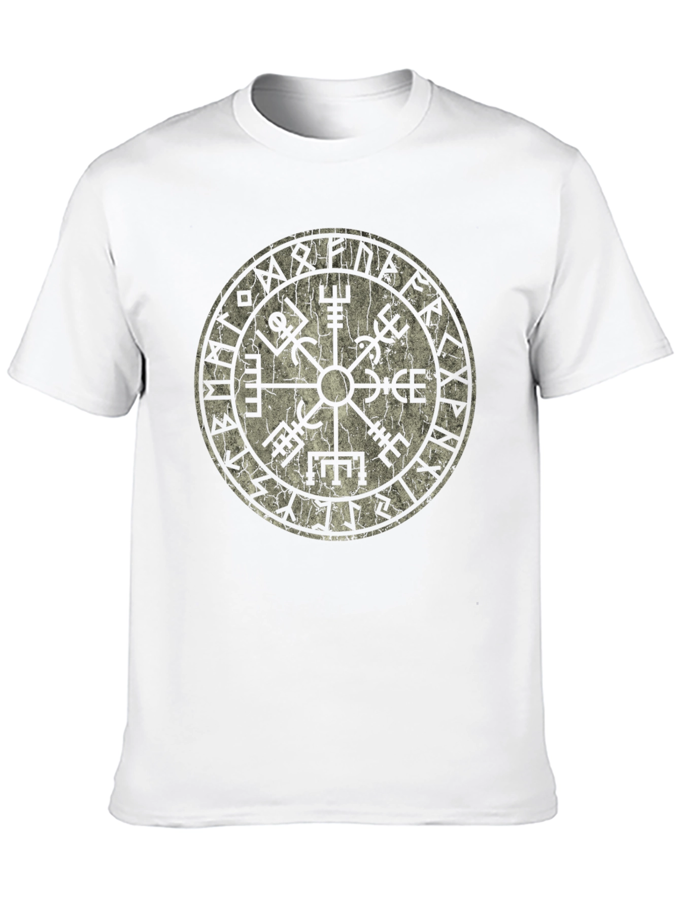 Vegvisir Compass Viking Runes T-Shirt