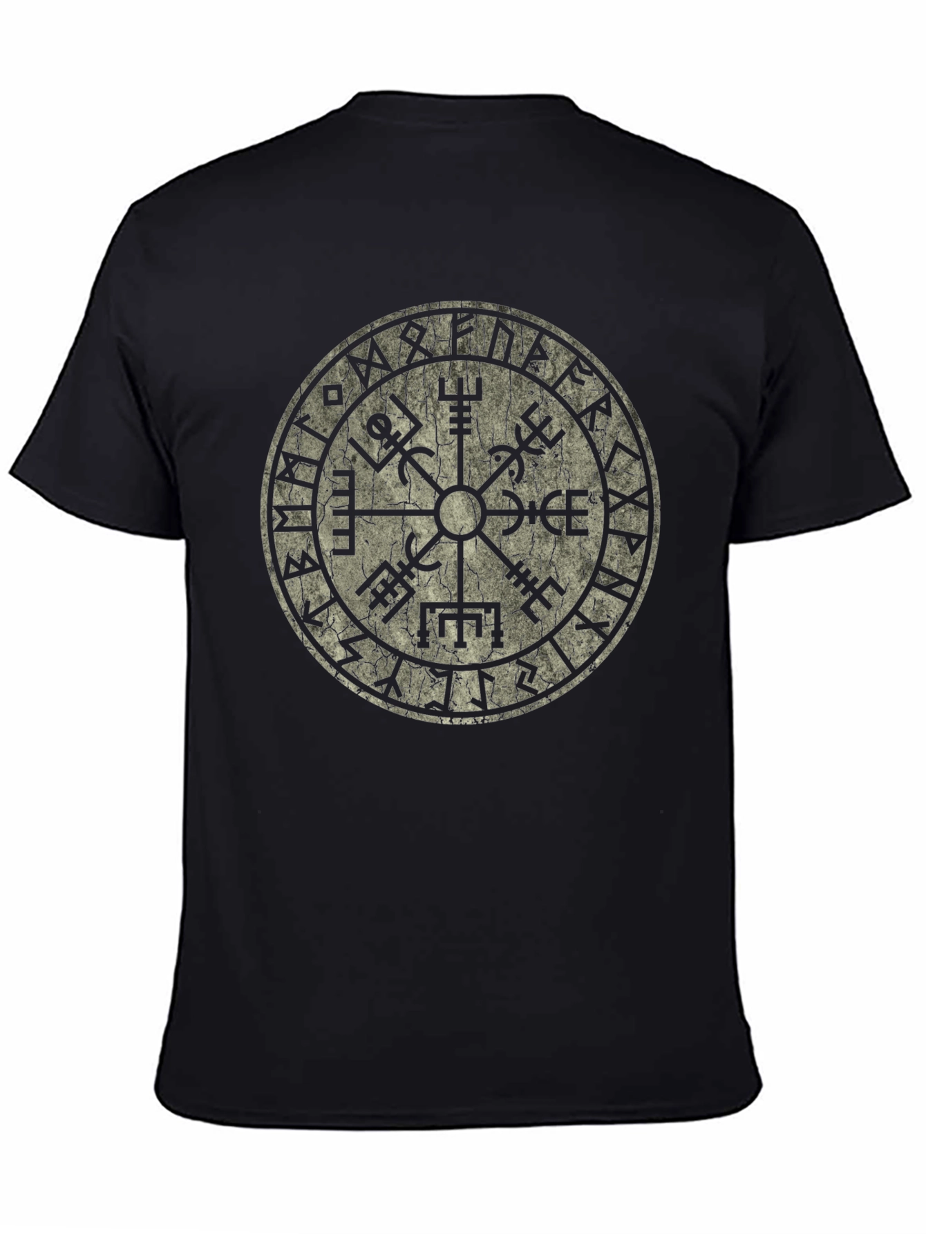Vegvisir Compass Viking Runes T-Shirt