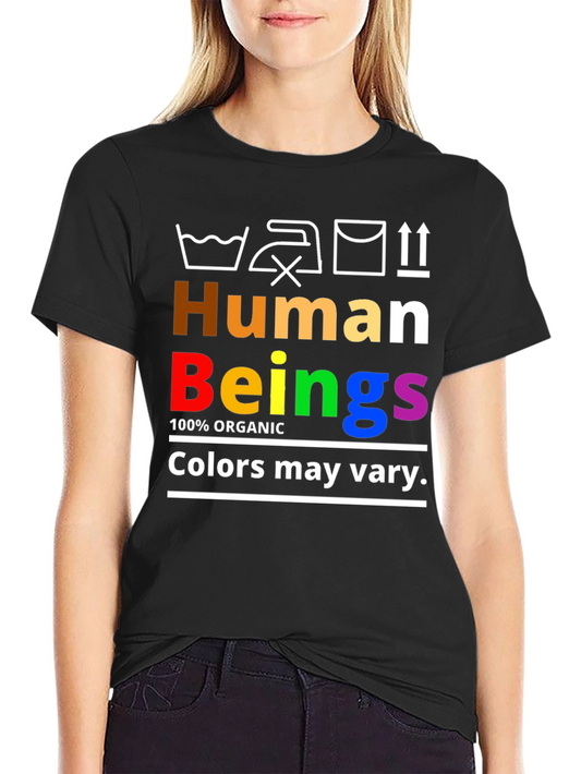 Human Beings Organic Rainbow Pride T-Shirt