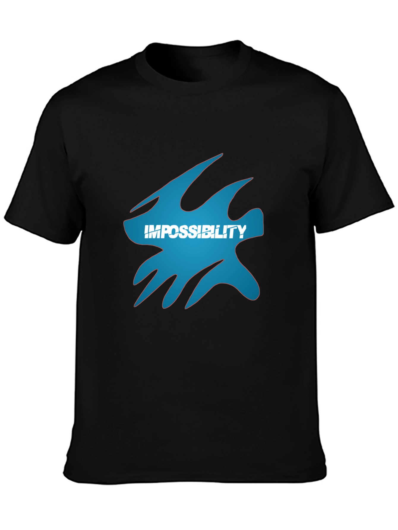 Impossibility Graphic Black T-Shirt