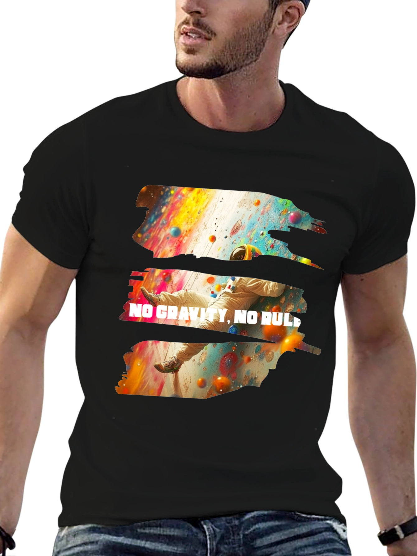 No Gravity No Rules Graphic T-Shirt