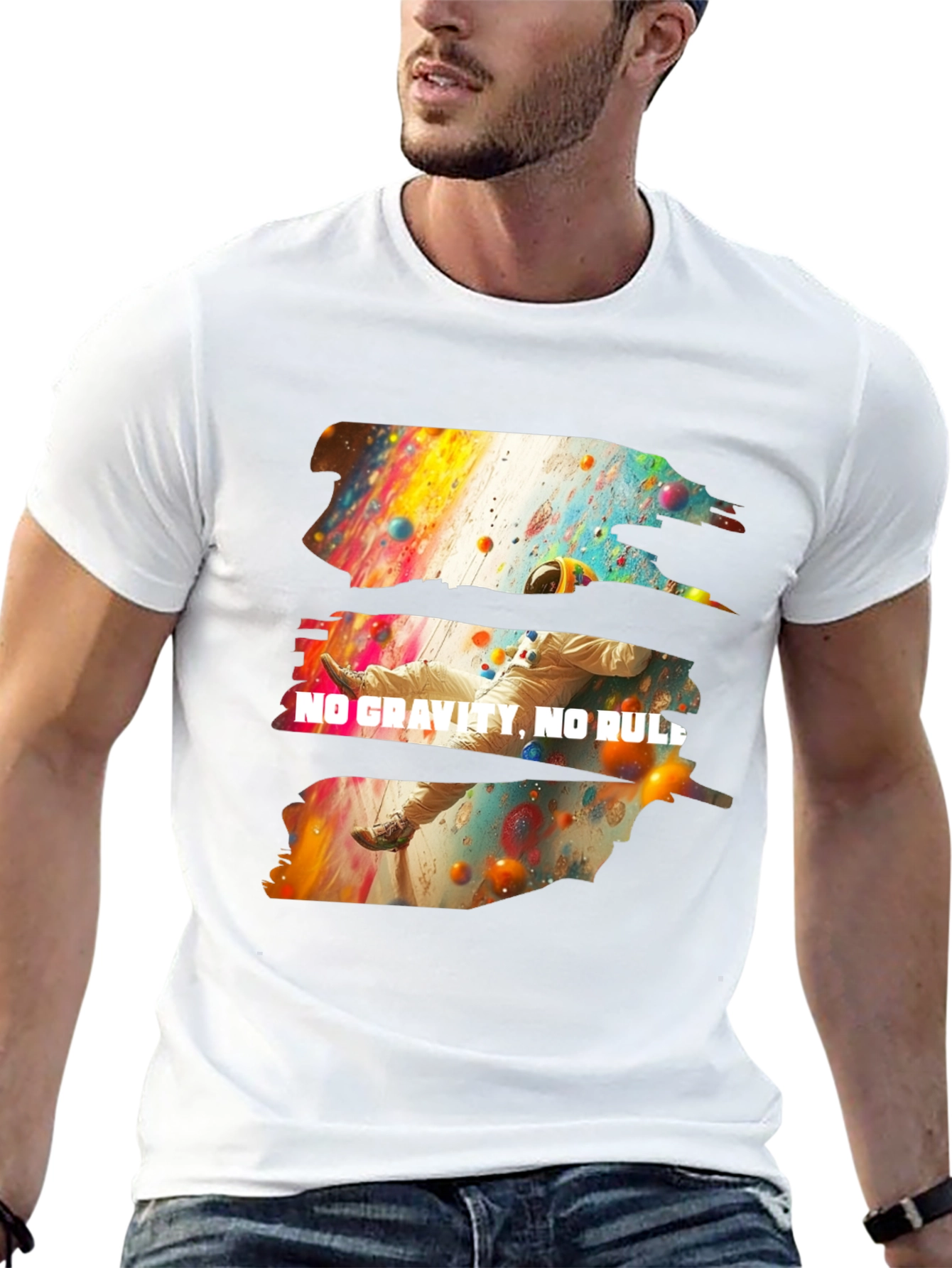 No Gravity No Rules Graphic T-Shirt