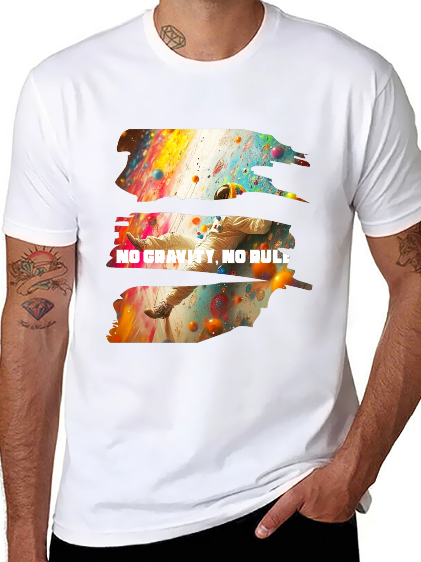 No Gravity No Rules Graphic T-Shirt