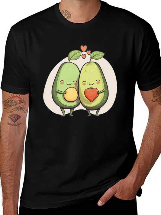 Avocado Love Graphic Tee - Black