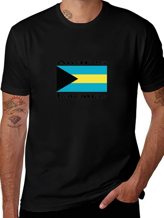 Andros Bahamas Flag T-Shirt