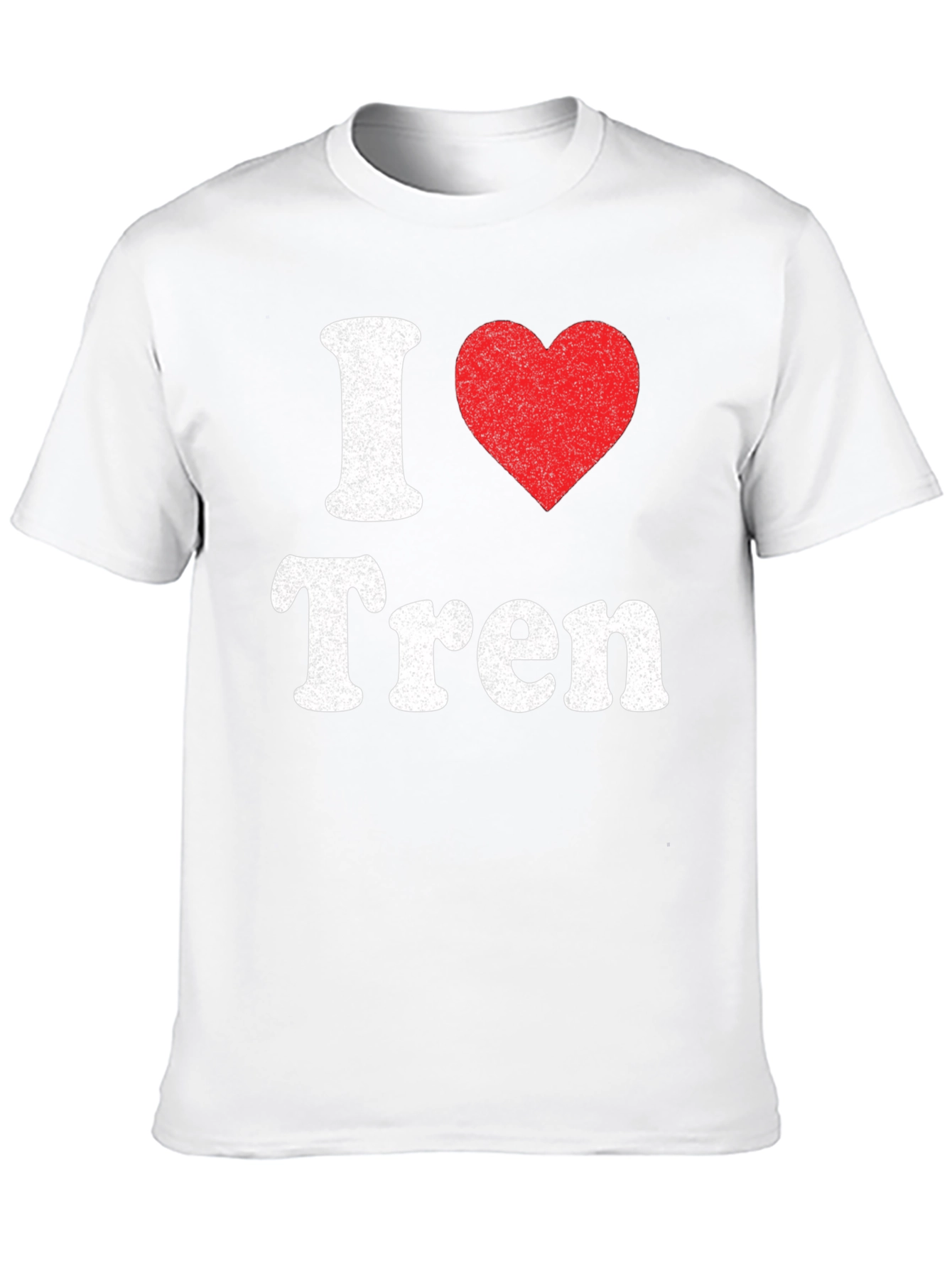 I Heart Tren T-Shirt - Black Graphic Tee