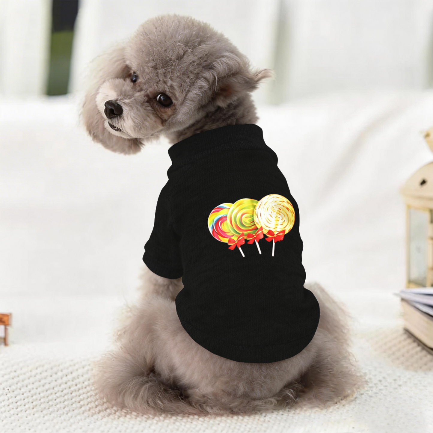 Fresh Trendy Cute Pet Cardigan Sweater