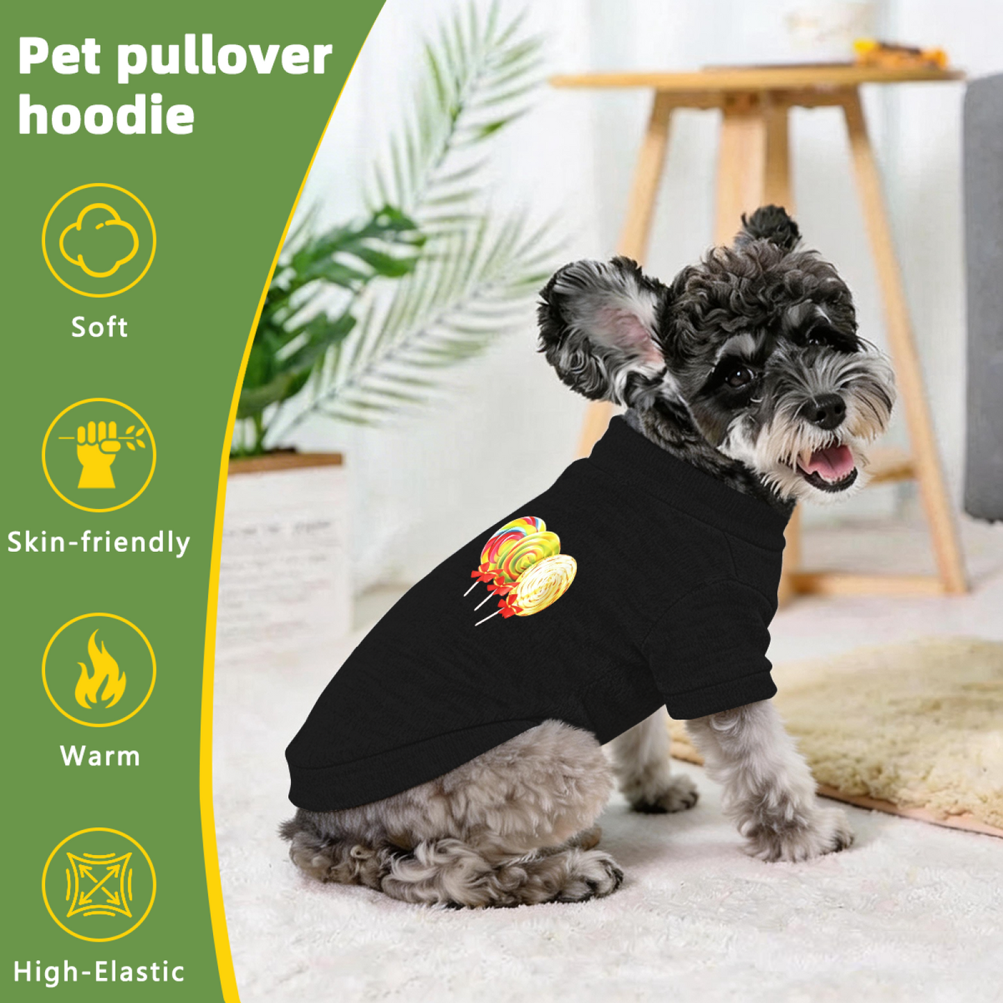 Fresh Trendy Cute Pet Cardigan Sweater