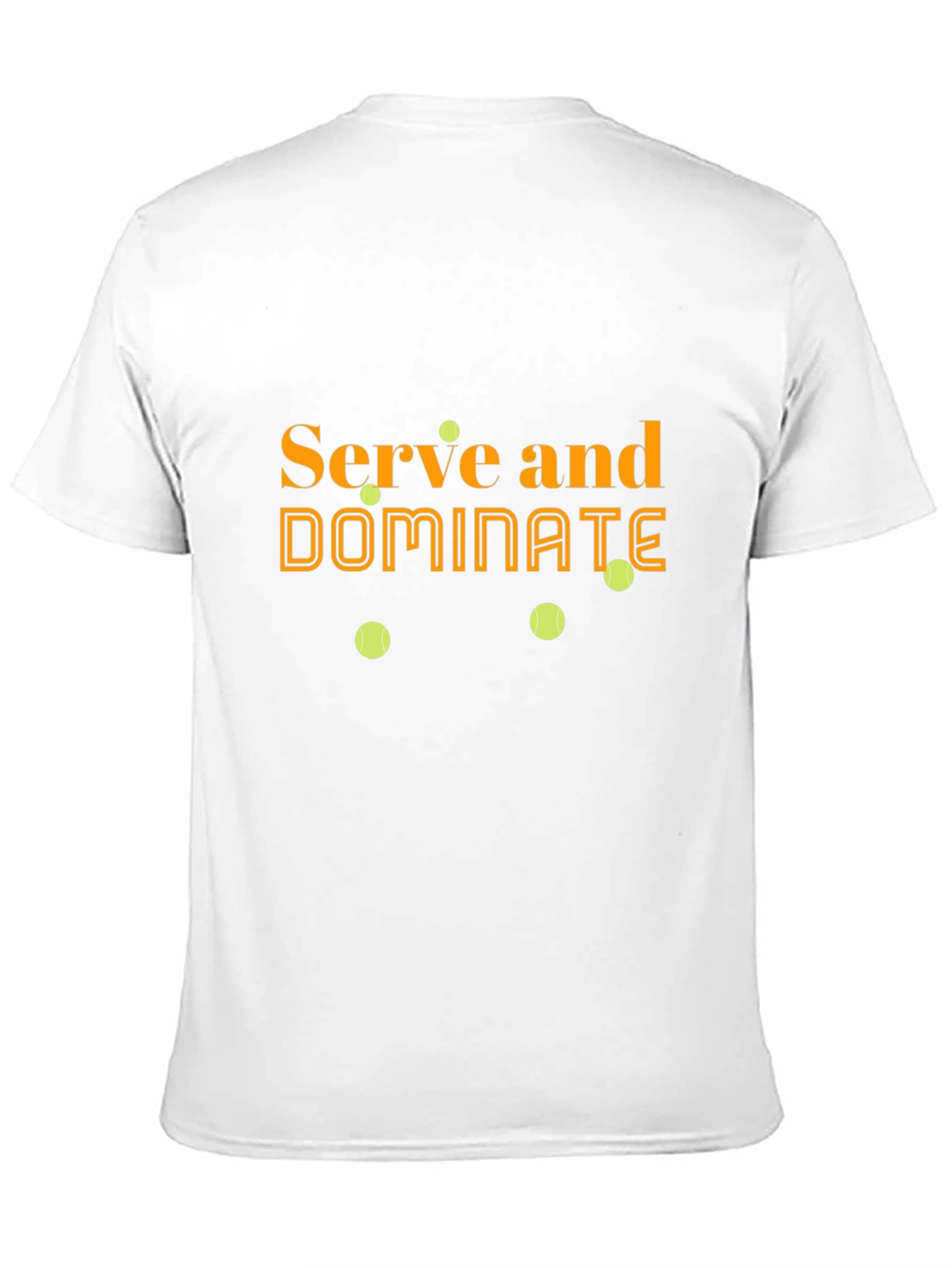 Serve and Dominate Black T-Shirt