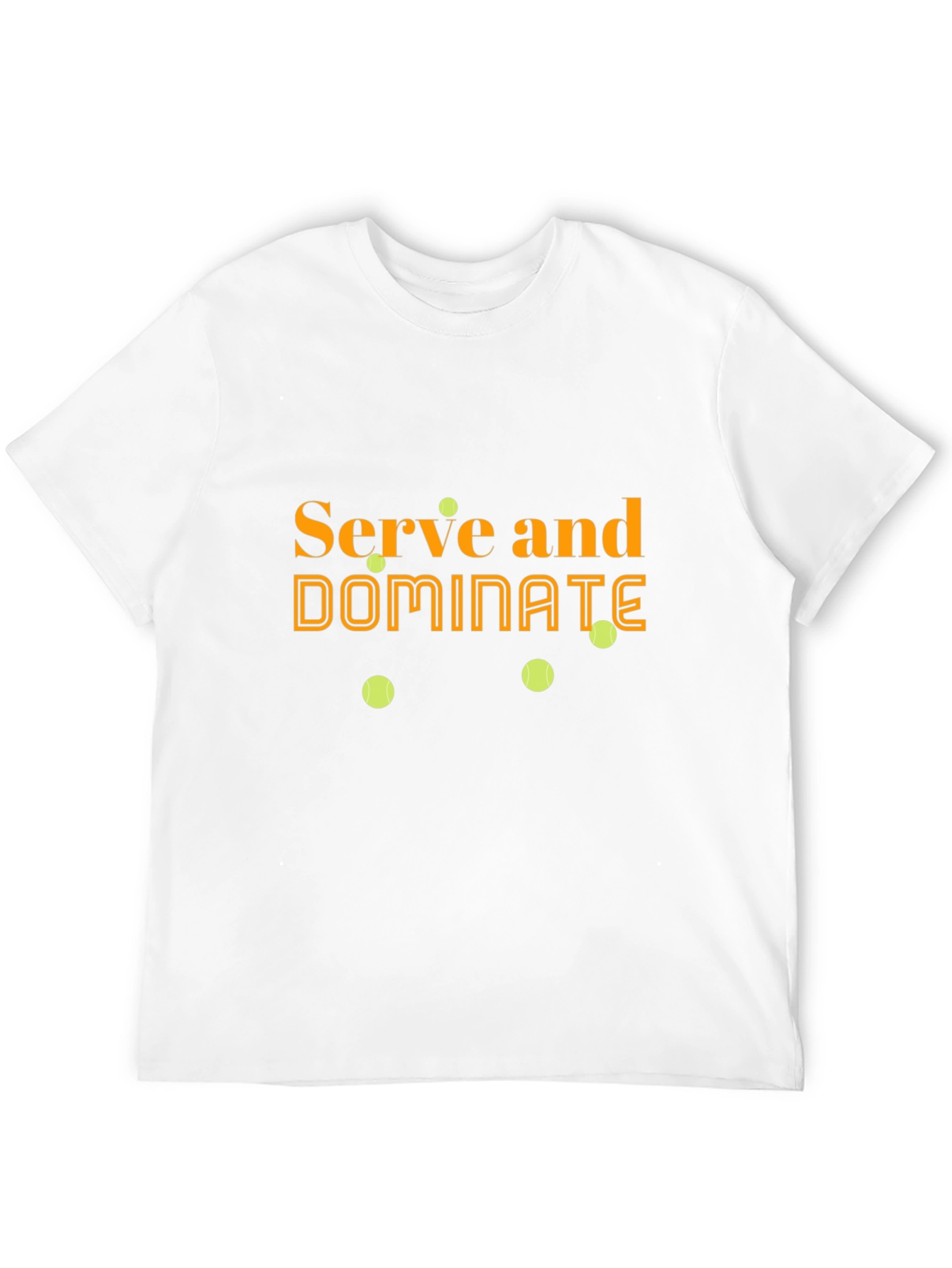 Serve and Dominate Black T-Shirt