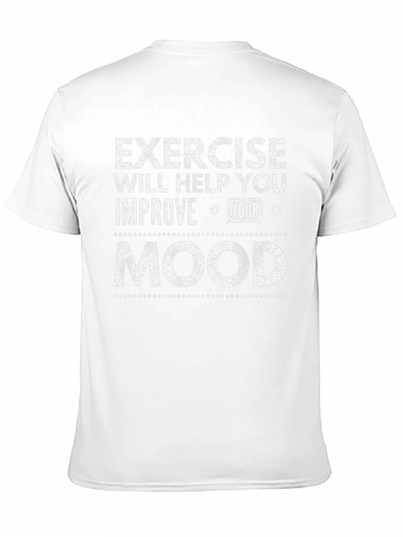 Exercise Improve Your Mood Black T-Shirt