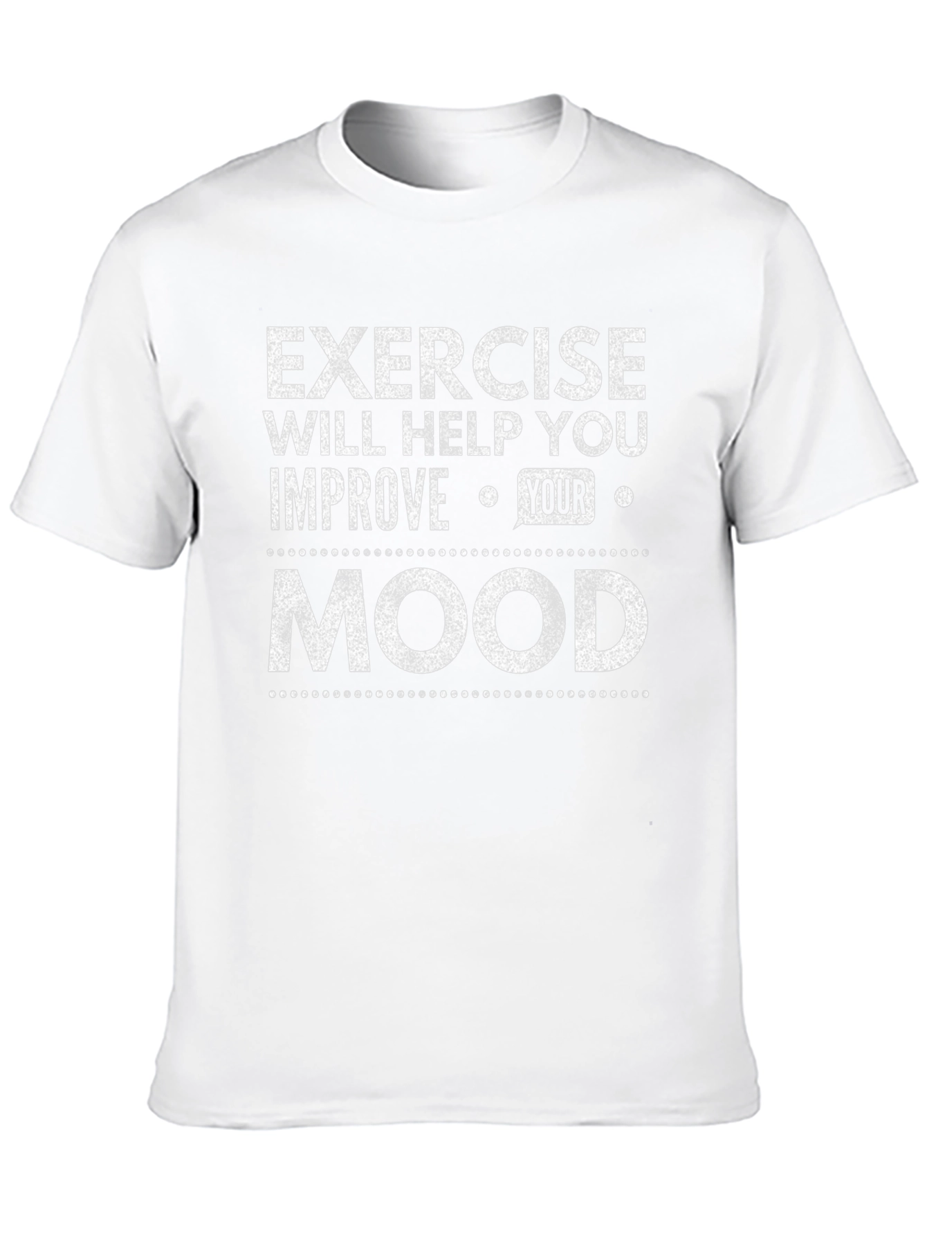 Exercise Improve Your Mood Black T-Shirt