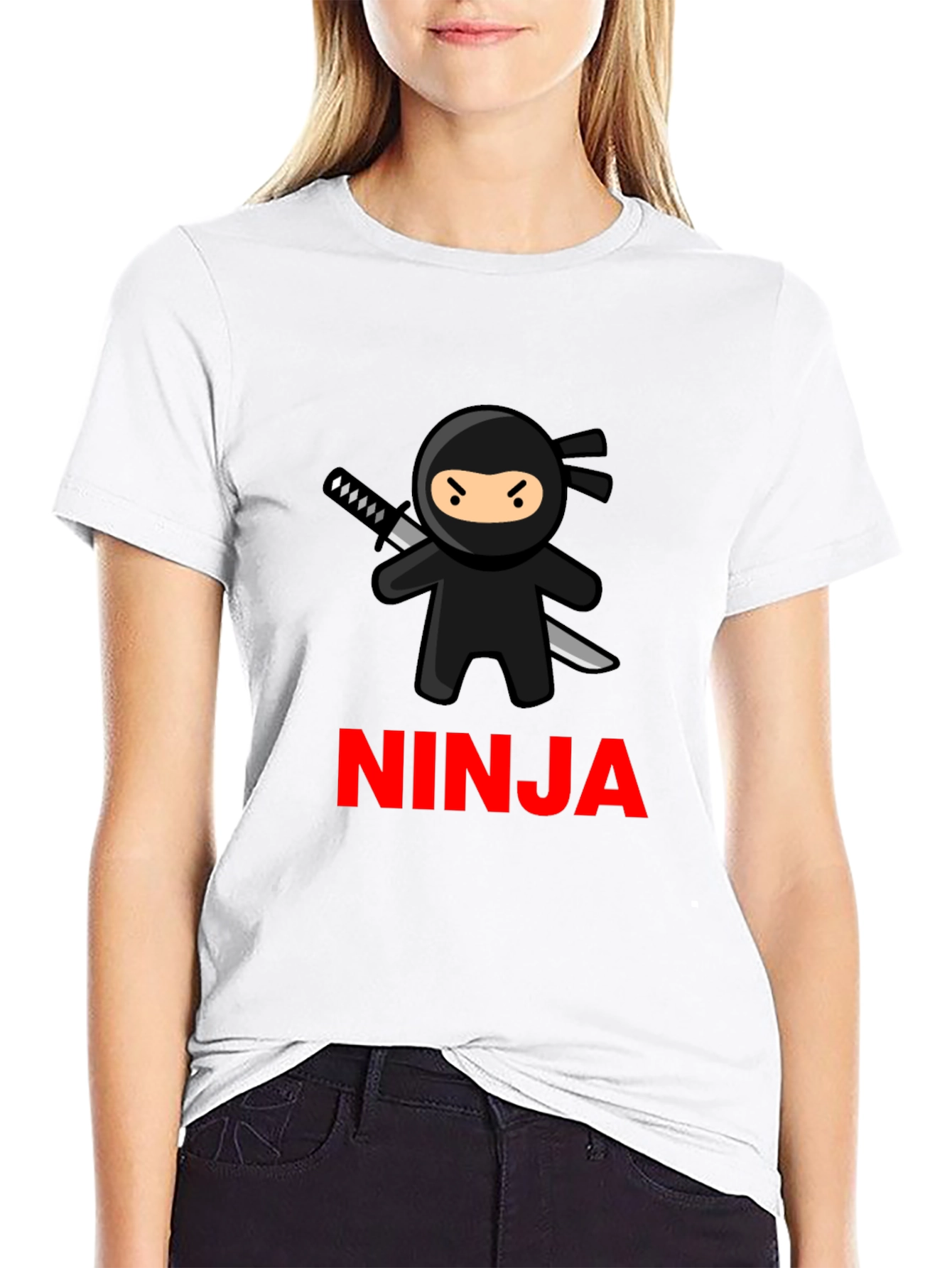 Ninja Graphic T-Shirt - Cool Cartoon Tee