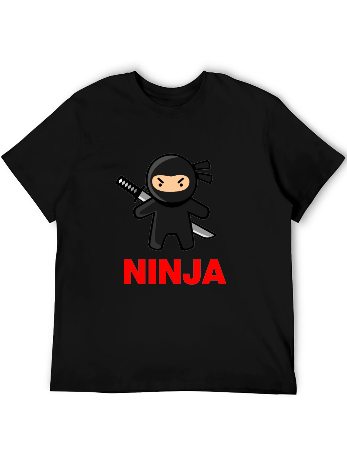 Ninja Graphic T-Shirt - Cool Cartoon Tee